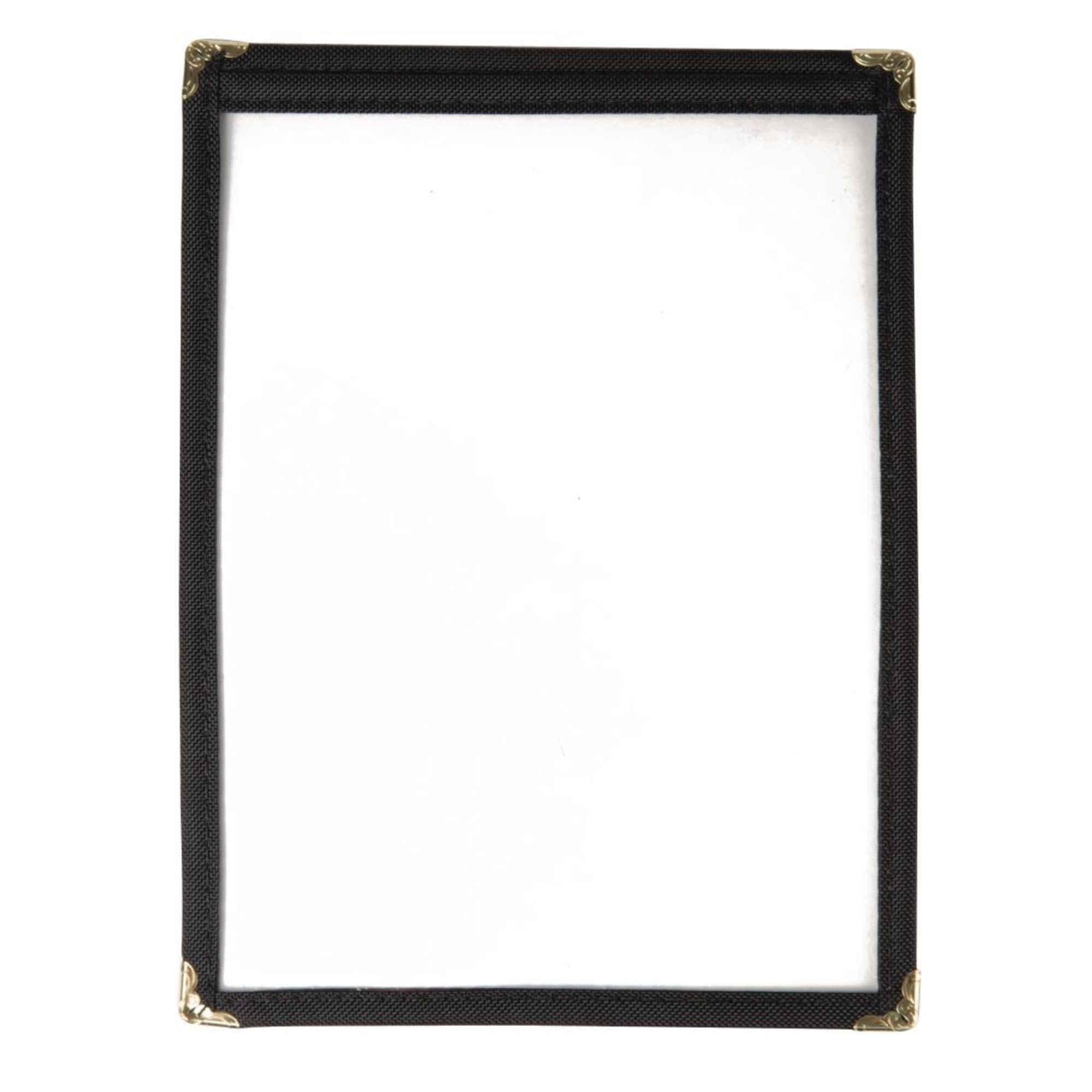 Picture of Olympia American Style Menu Cover Black A5 - E290