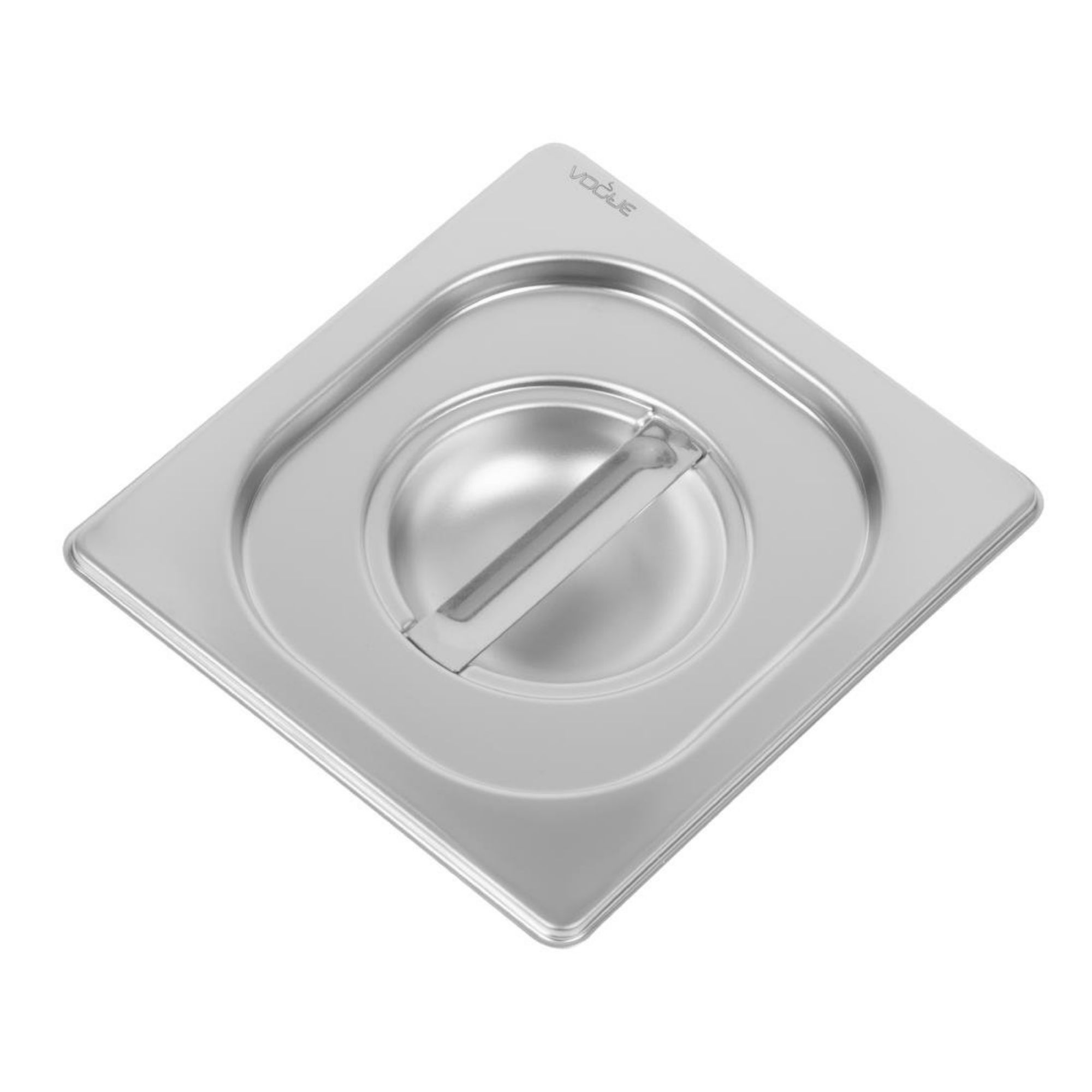 Picture of Vogue Heavy Duty Stainless Steel 1/6 Gastronorm Tray Lid - DW459
