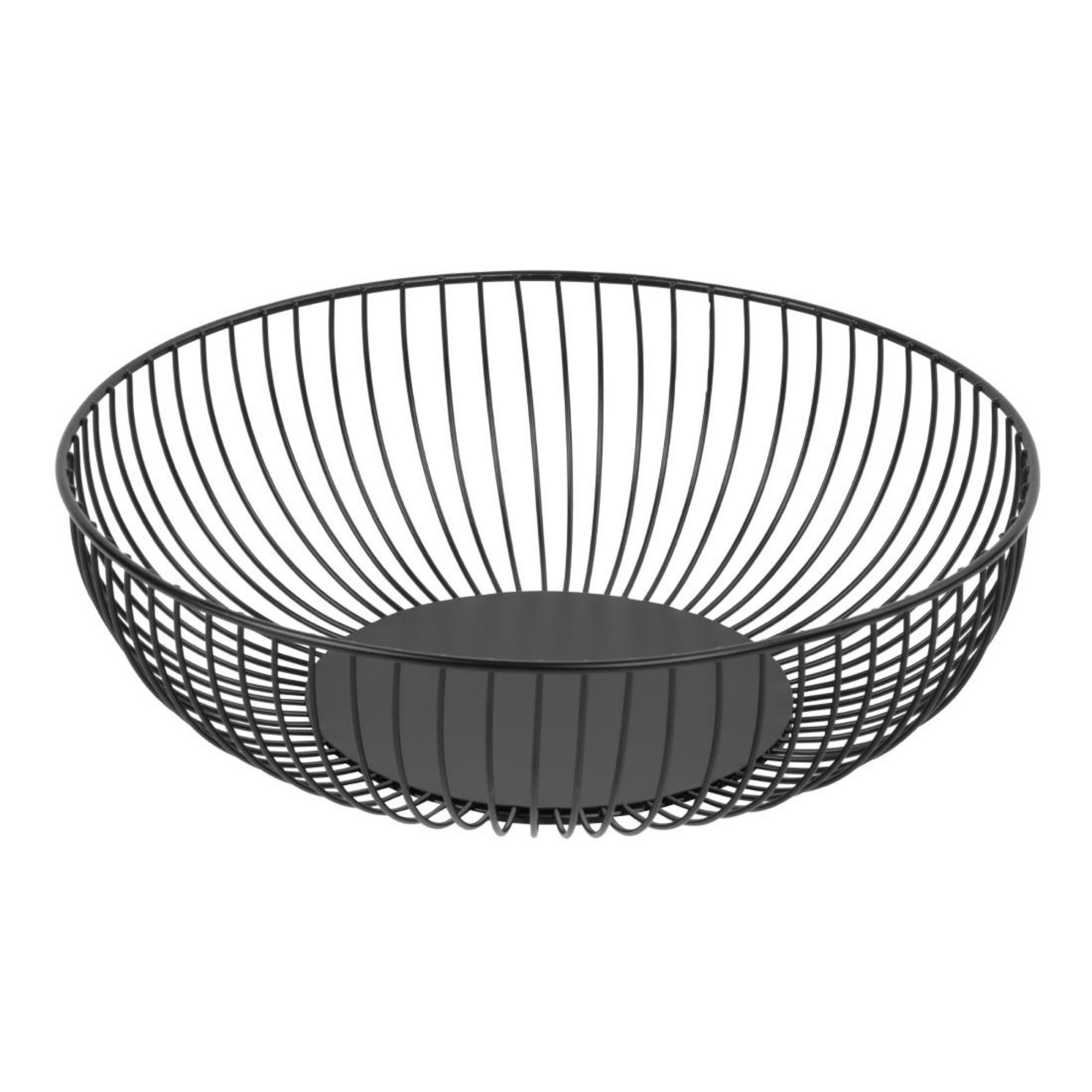 Picture of Olympia Wire Food Display Bowl Round Black 285x85mm - DP670