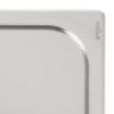 Picture of Vogue Heavy Duty Stainless Steel 1/4 Gastronorm Tray Lid - DW458