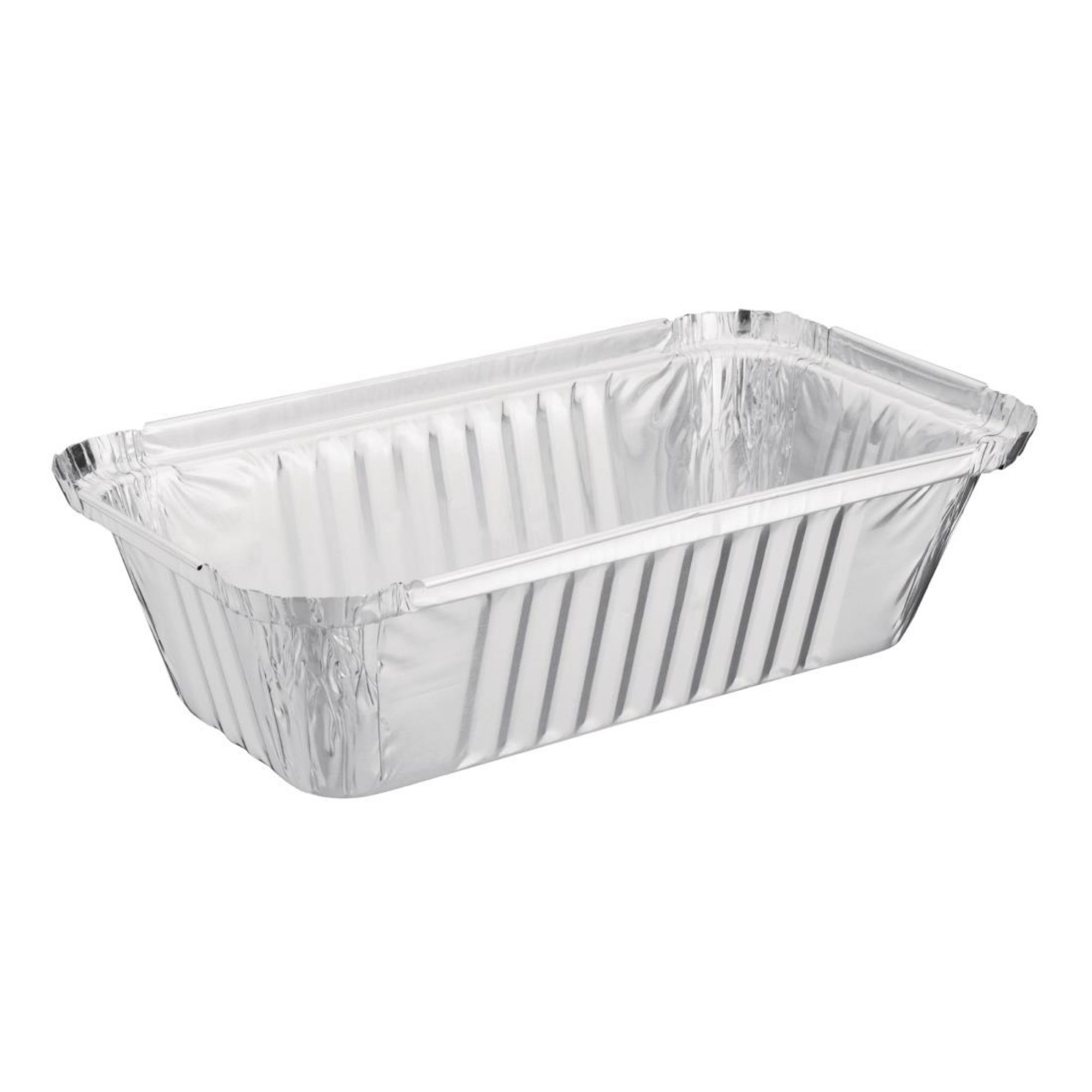 Picture of Nisbets Essentials Foil Containers and Lids 450ml (50 pack) - DP265