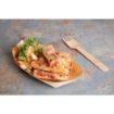 Picture of Fiesta Compostable Wooden Sushi Boats Medium 190mm (100 pack) - DK387