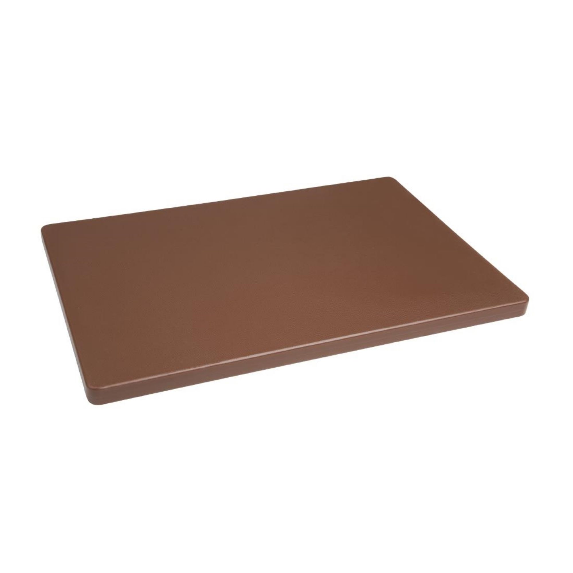 Picture of Hygiplas Thick Low Density Brown Chopping Board 450x300x20mm - DM003