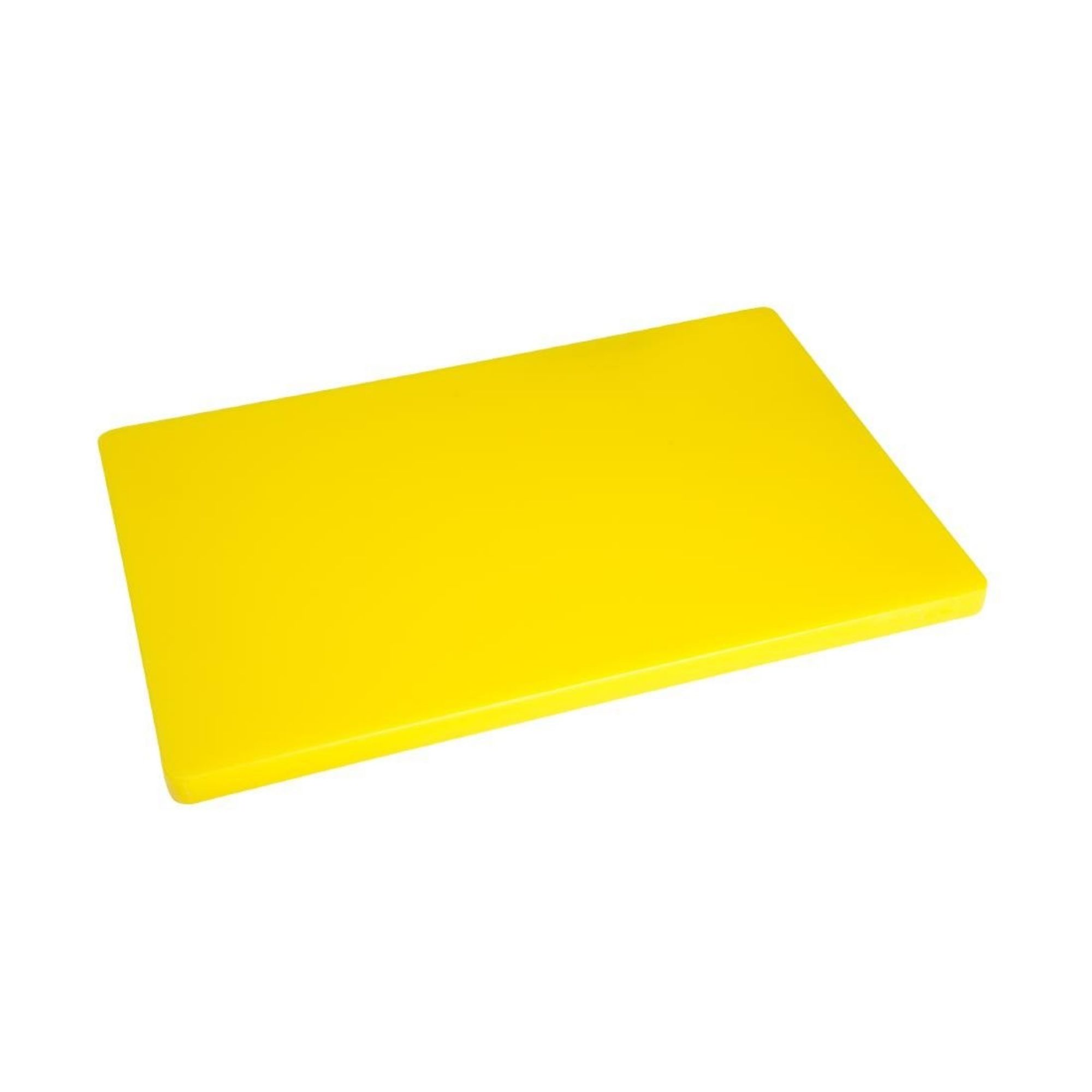 Picture of Hygiplas Thick Low Density Yellow Chopping Board 450x300x20mm - DM002