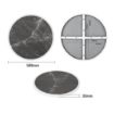 Picture of Bolero Fibre Glass Round Table Top Dark Granite Effect 580mm - DL487