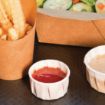 Picture of 4 Aces Recyclable Paper Sauce Pots Medium 2oz (250 pack) - CX081