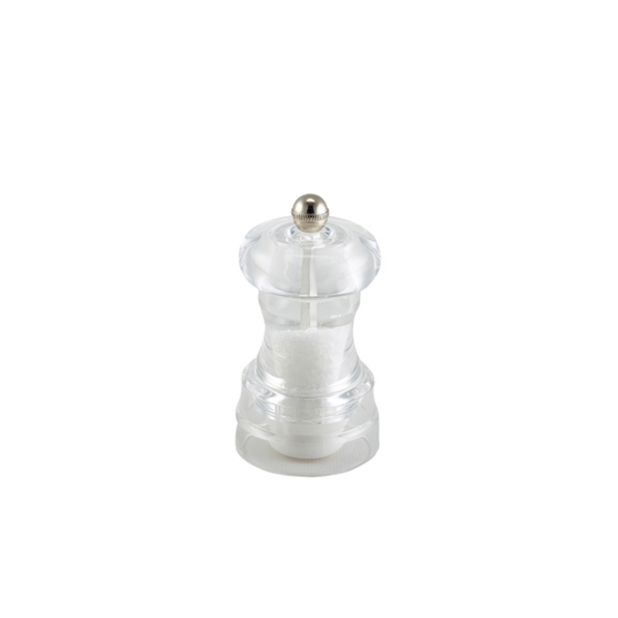 Picture of GenWare Clear Salt/Pepper Grinder 10cm - SPGR10