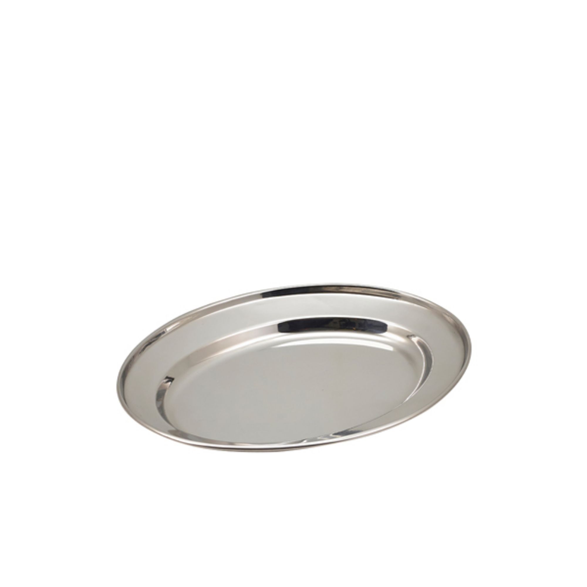 Picture of GenWare Stainless Steel Oval Flat 22cm/9" - 1065