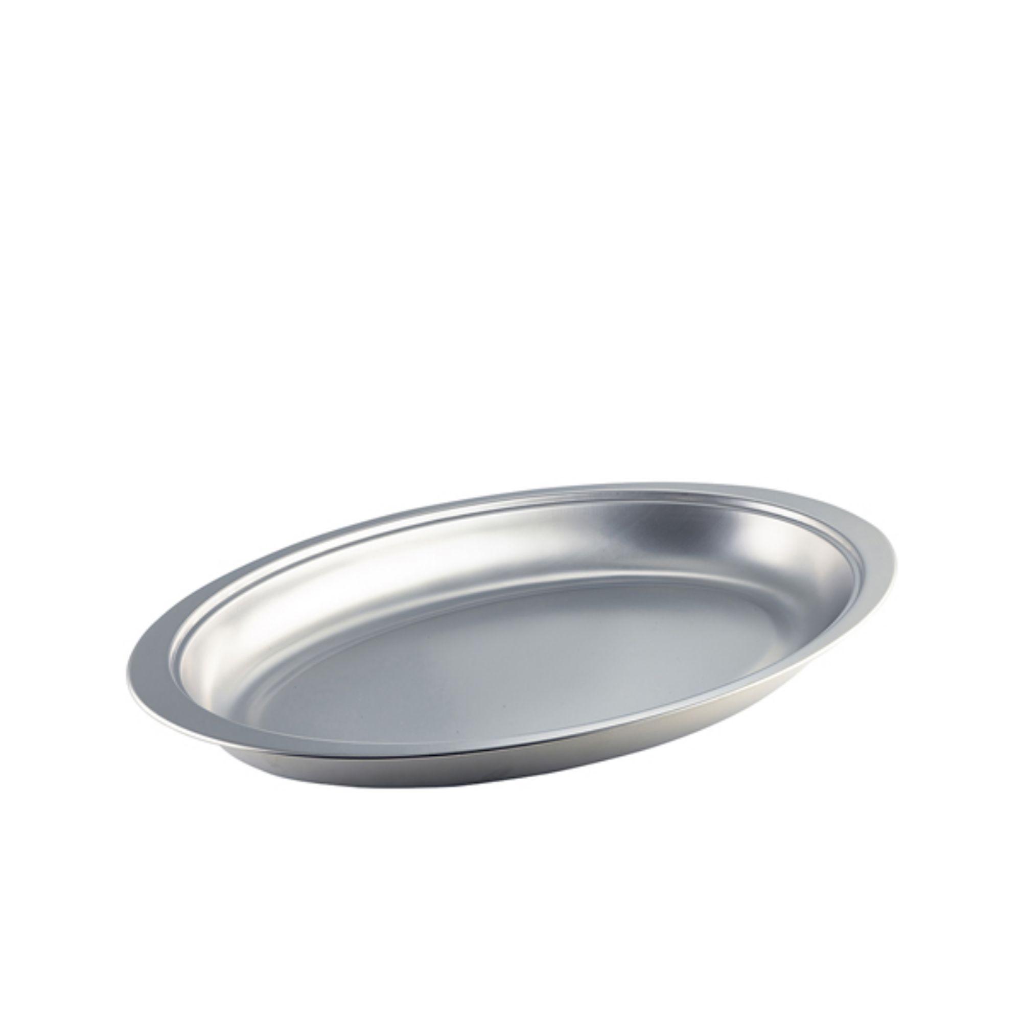 Picture of GenWare Stainless Steel Oval Banqueting Dish 50cm/20" - 12761