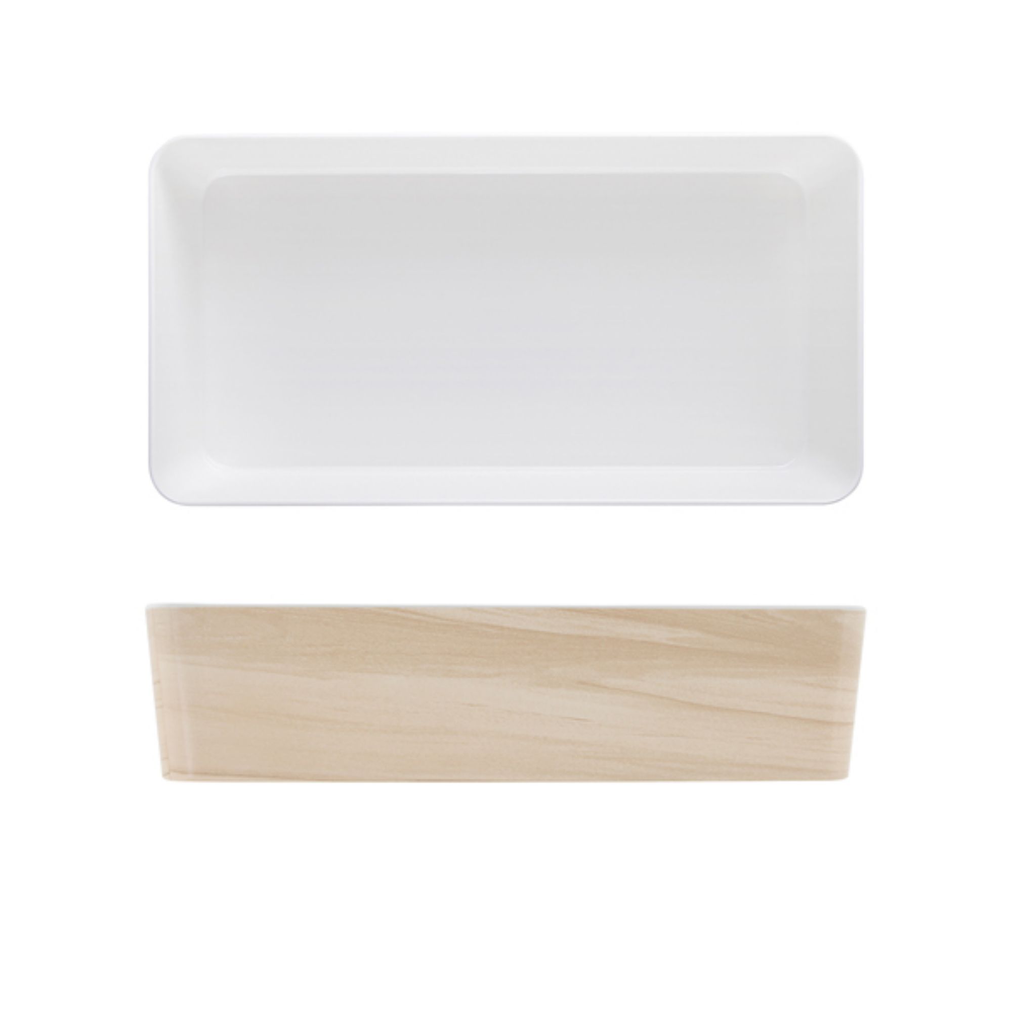 Picture of White Oak Tokyo Melamine Bento Outer Box 34.8 x 18 x 7.8cm - TY350255