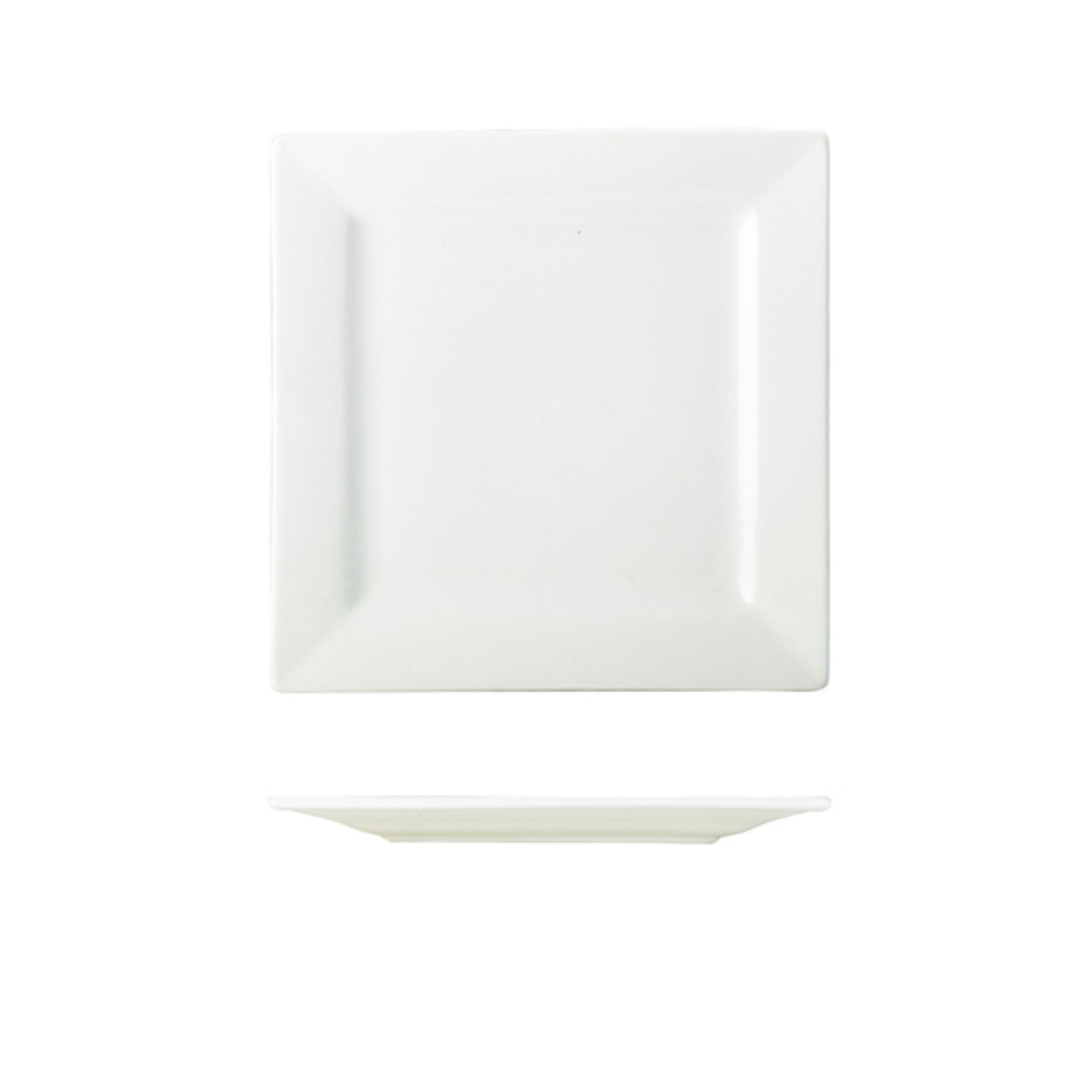 Picture of Genware Porcelain Square Plate 21cm/8.25" - 180621