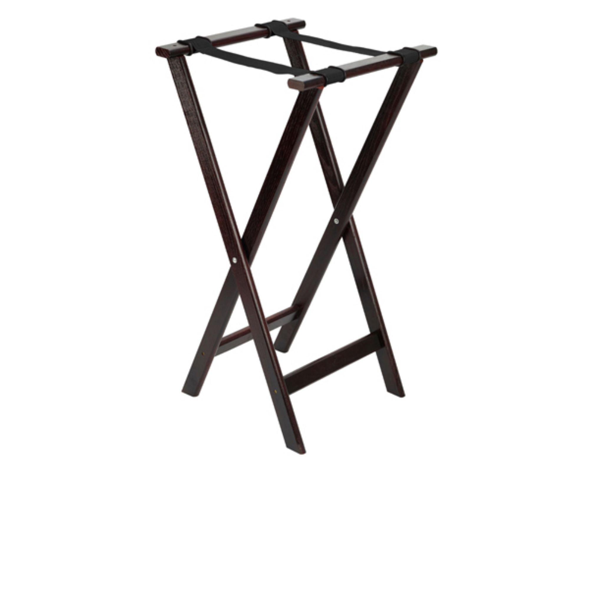 Picture of Mahogany Tray Stand 33"/840mm High 16.5"/420mm Wide - 1815WD