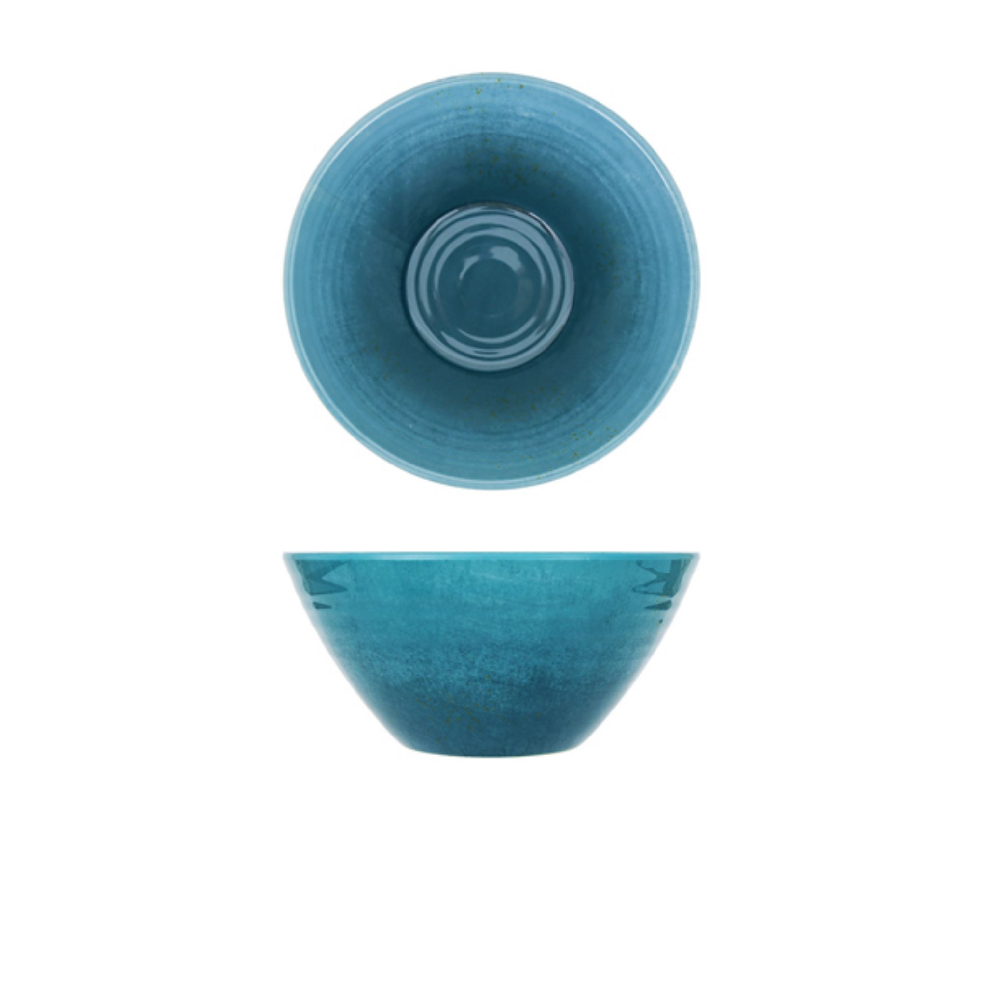 Picture of Light Blue Glazed Melamine Casablanca Bowl 20.5 x 9.5cm - CA200937