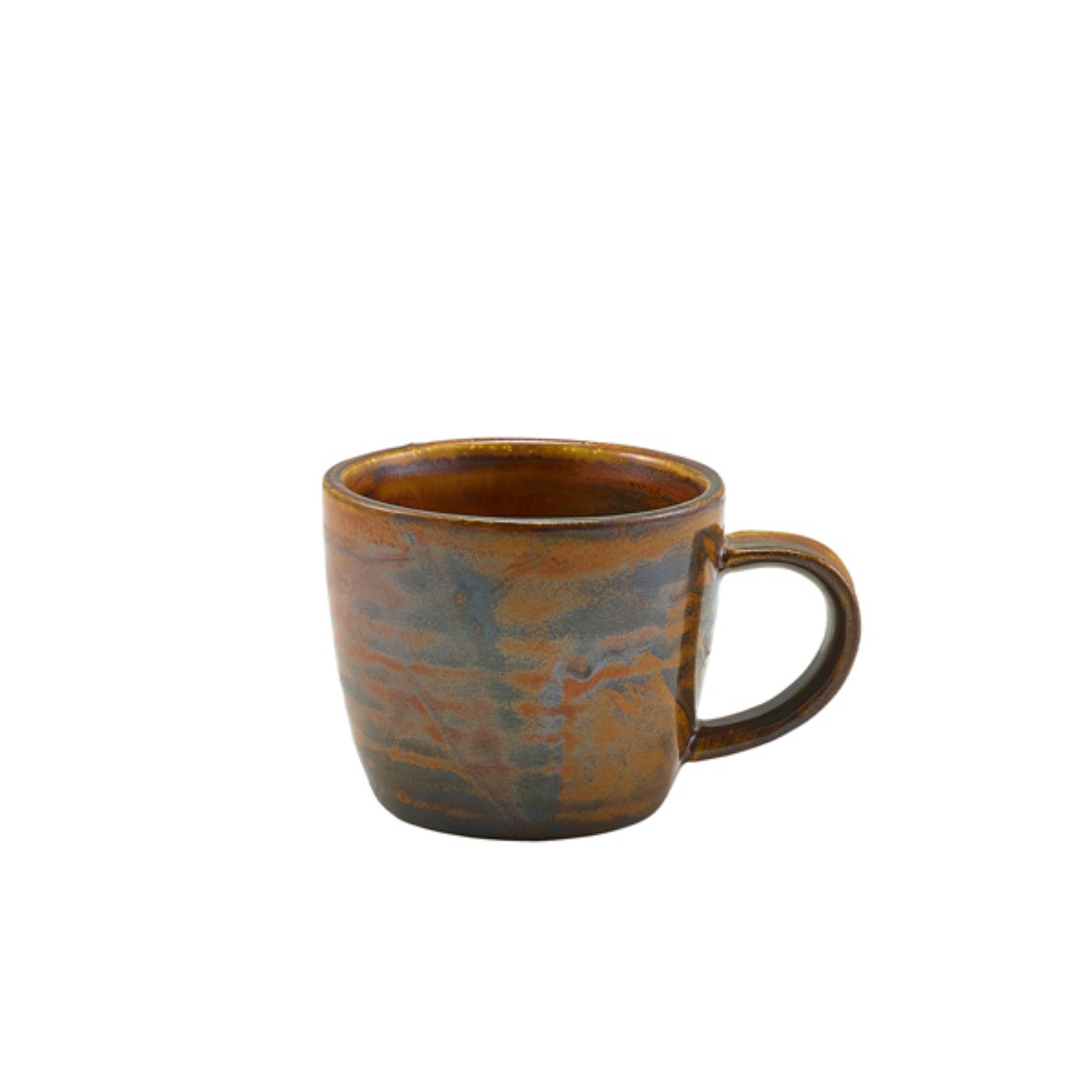Picture of Terra Porcelain Rustic Copper Espresso Cup 9cl/3oz - CUP-PRC9