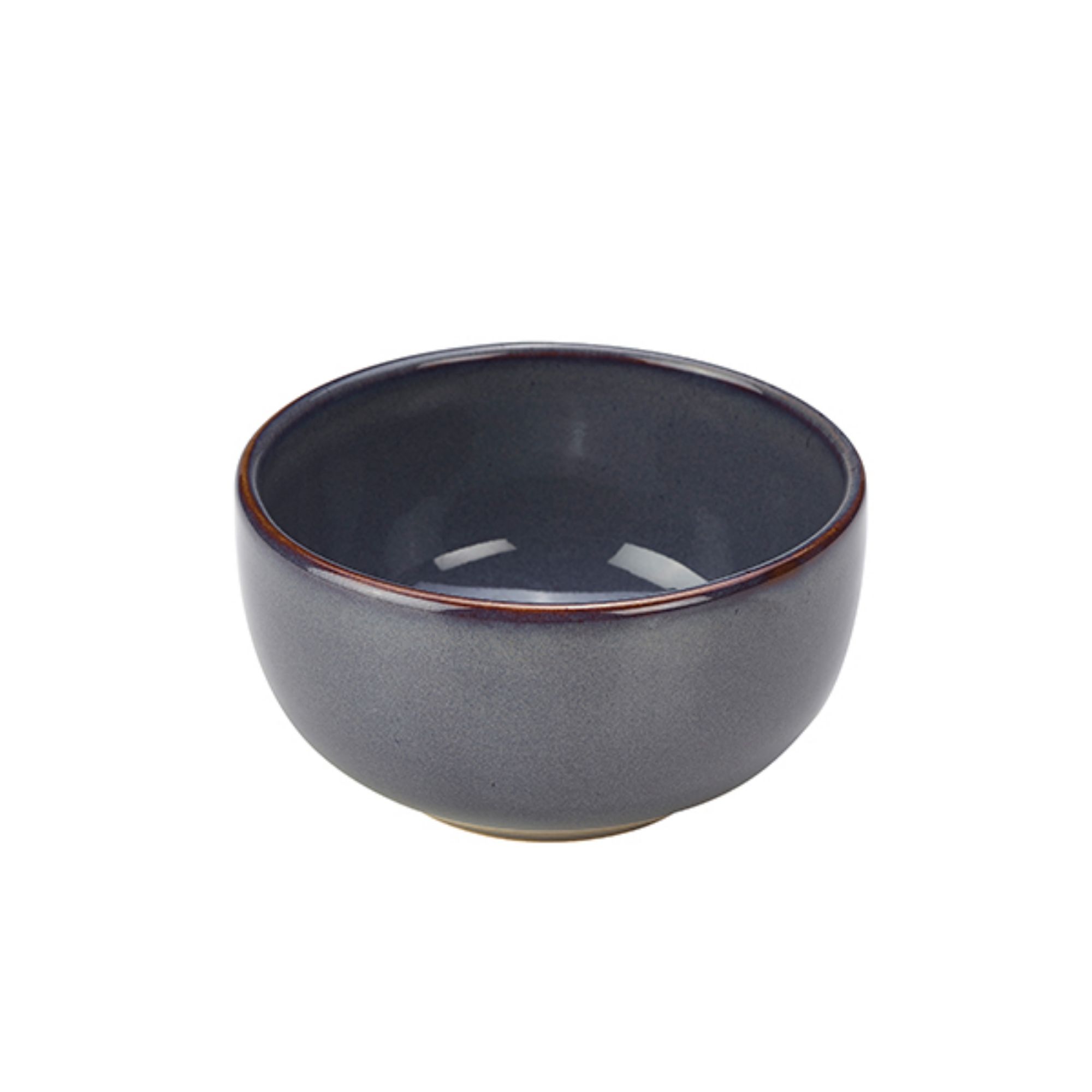 Picture of Terra Stoneware Rustic Blue Round Bowl 12.5cm - BW-BL12
