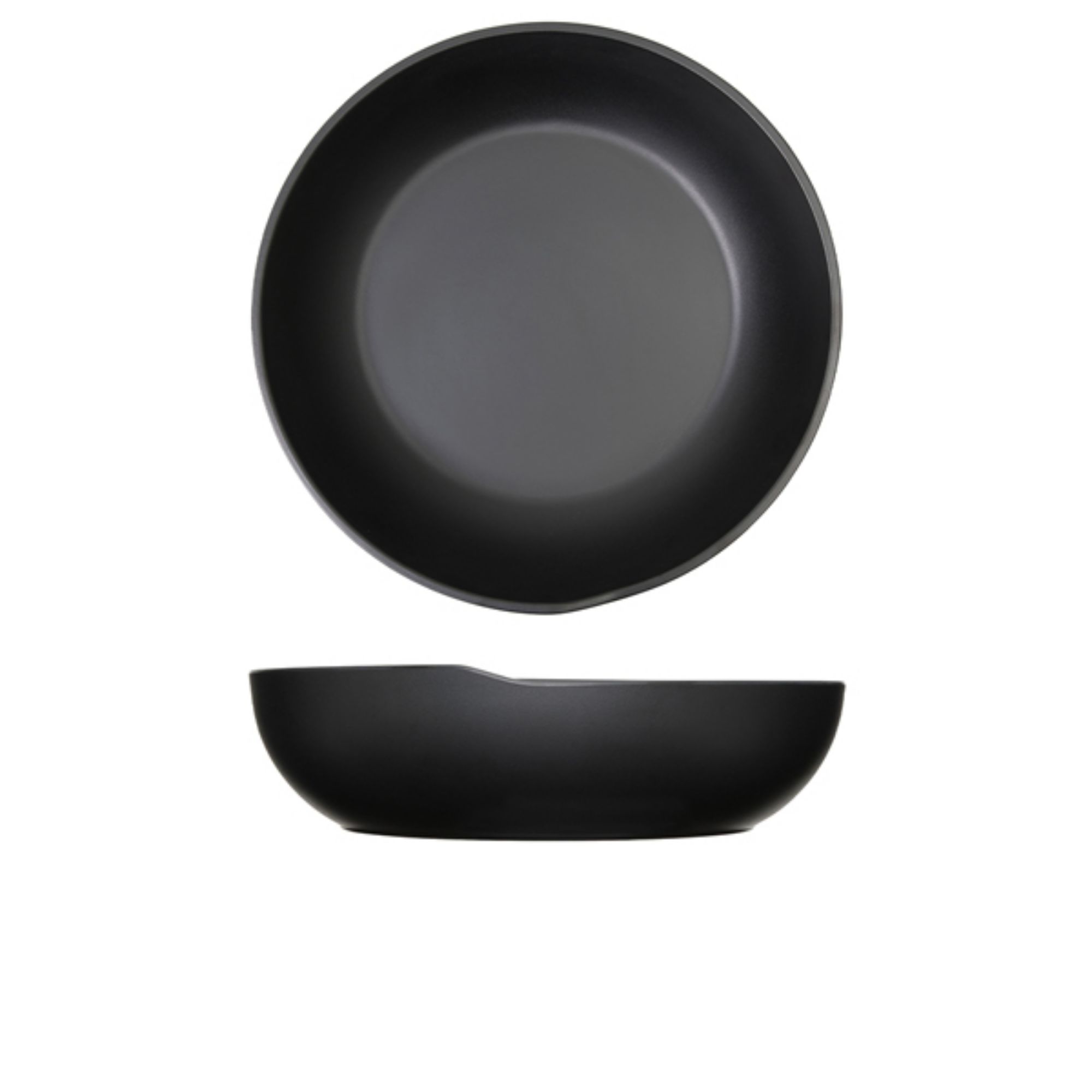 Picture of Black Copenhagen Melamine Bowl 28 x 7.5cm - CP280902