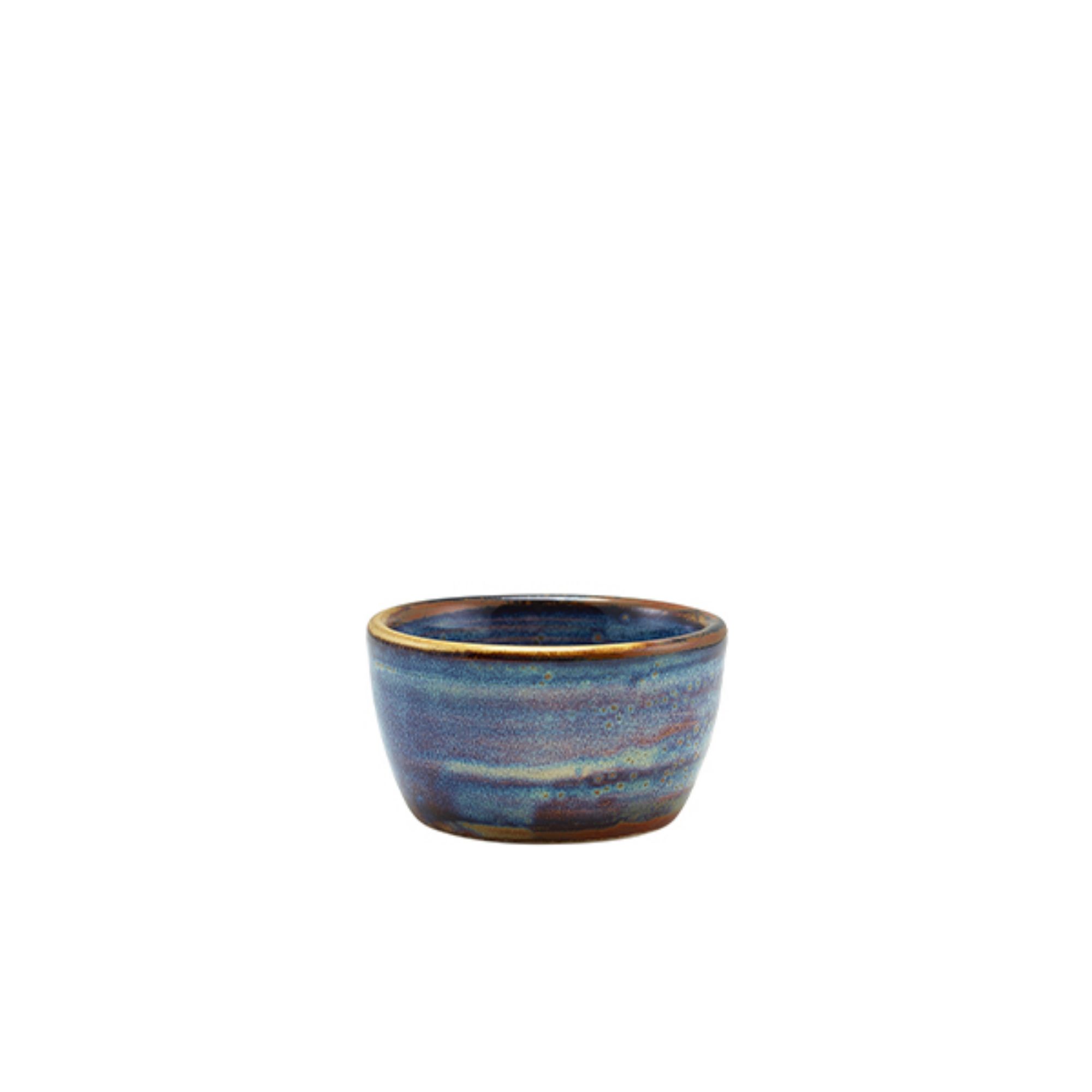 Picture of Terra Porcelain Aqua Blue Ramekin 45ml/1.5oz - RAM-PBL1
