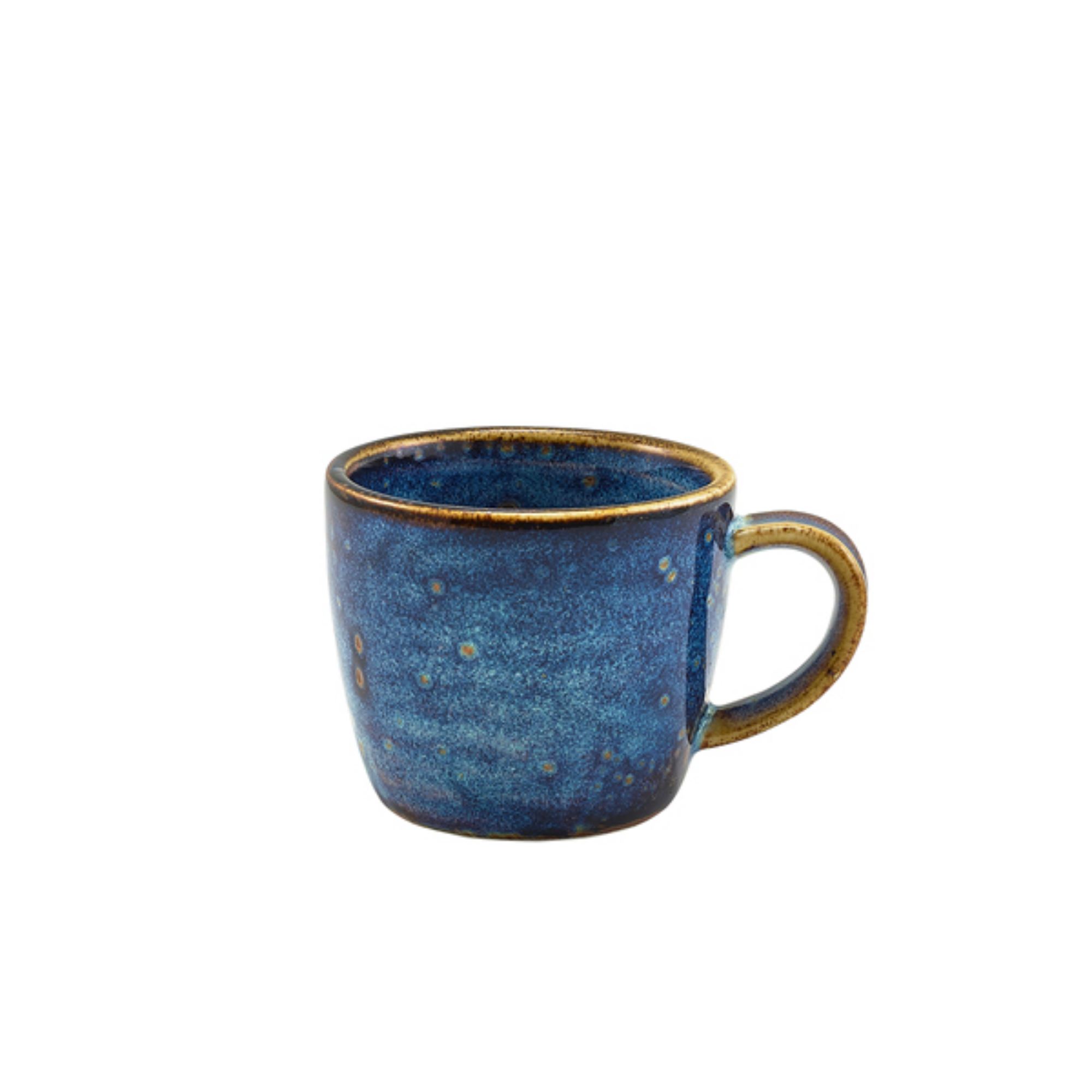 Picture of Terra Porcelain Aqua Blue Espresso Cup 9cl/3oz - CUP-PBL9