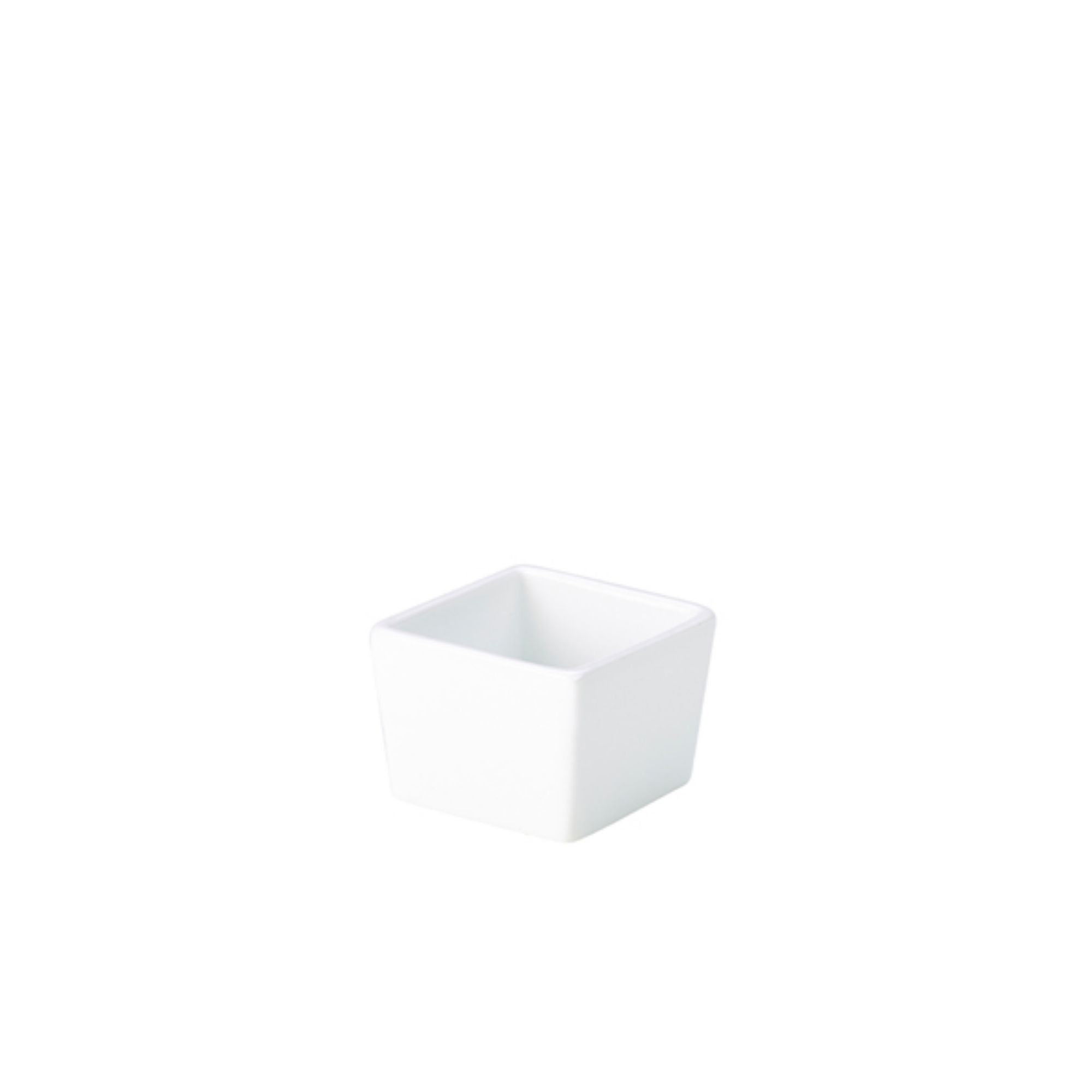 Picture of Genware Porcelain Square Dish 6.4 x 4.8cm/2.5 x 2" - 353106