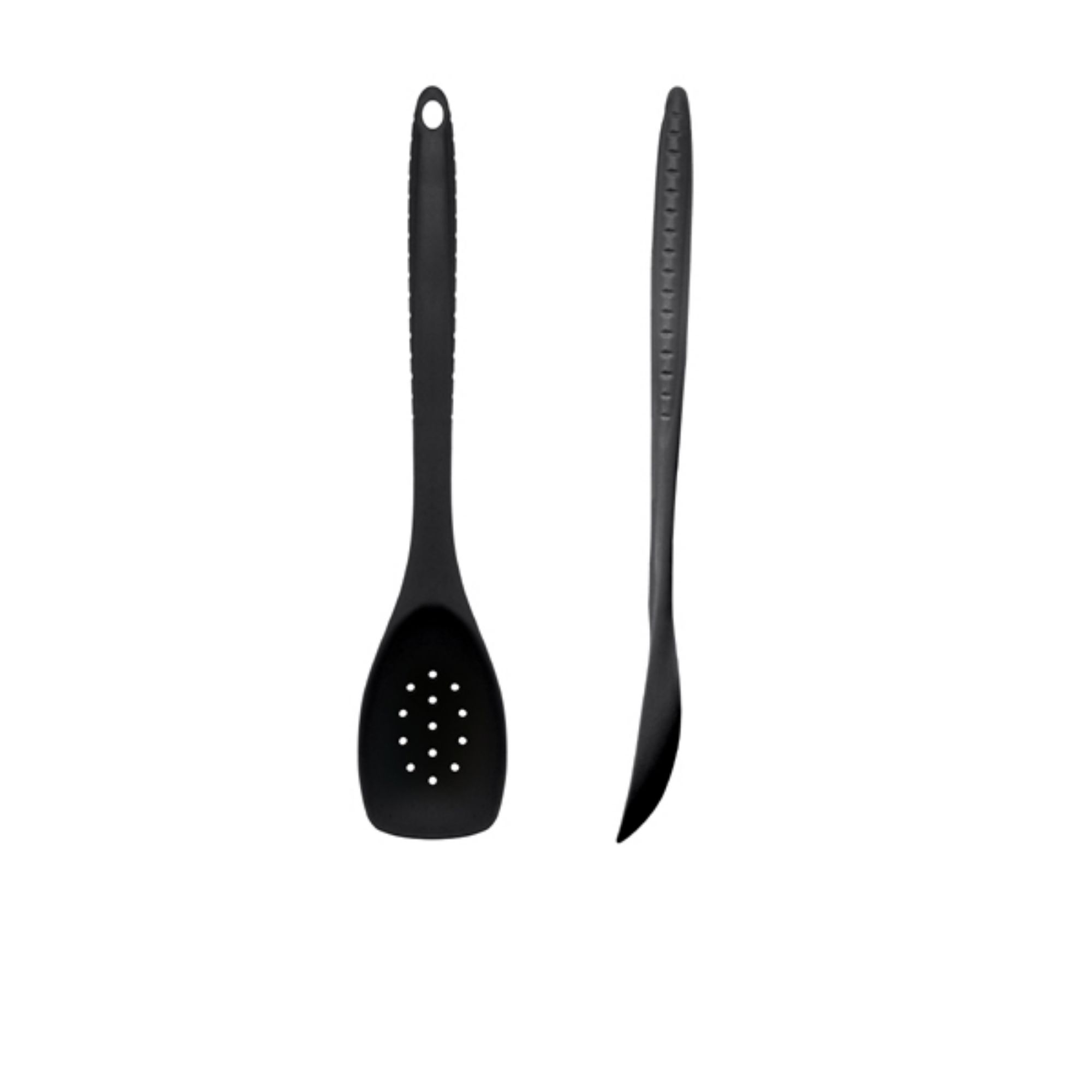 Picture of Black Silicone Slotted Spoon 30cm - UT300102