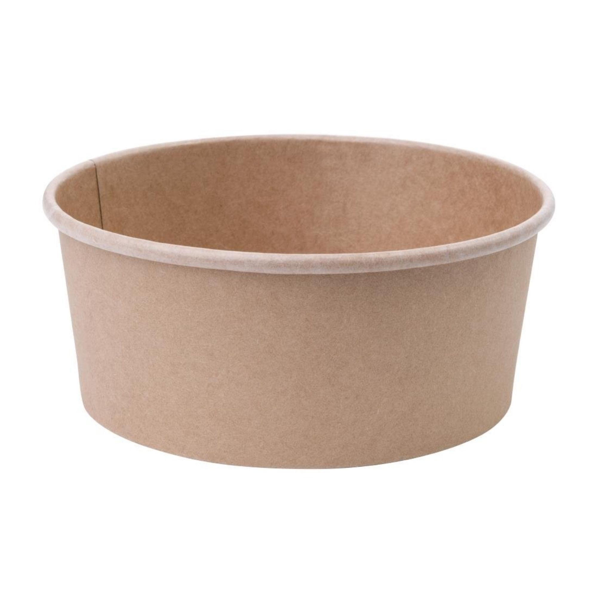 Picture of Fiesta Compostable Round Kraft Salad Bowls 750ml / 26oz (300 Pack) - FB197