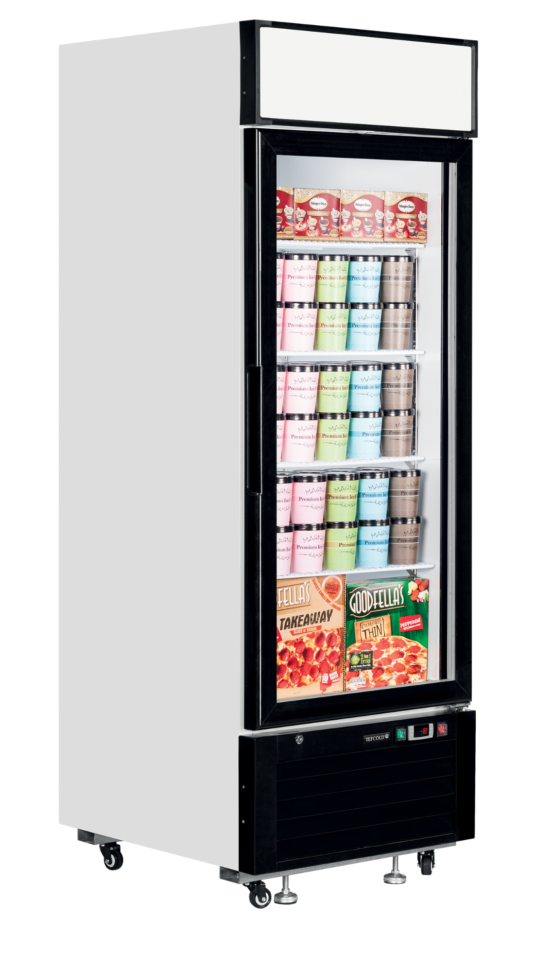 Picture of LGF2500 White Glass Door - LGF2500