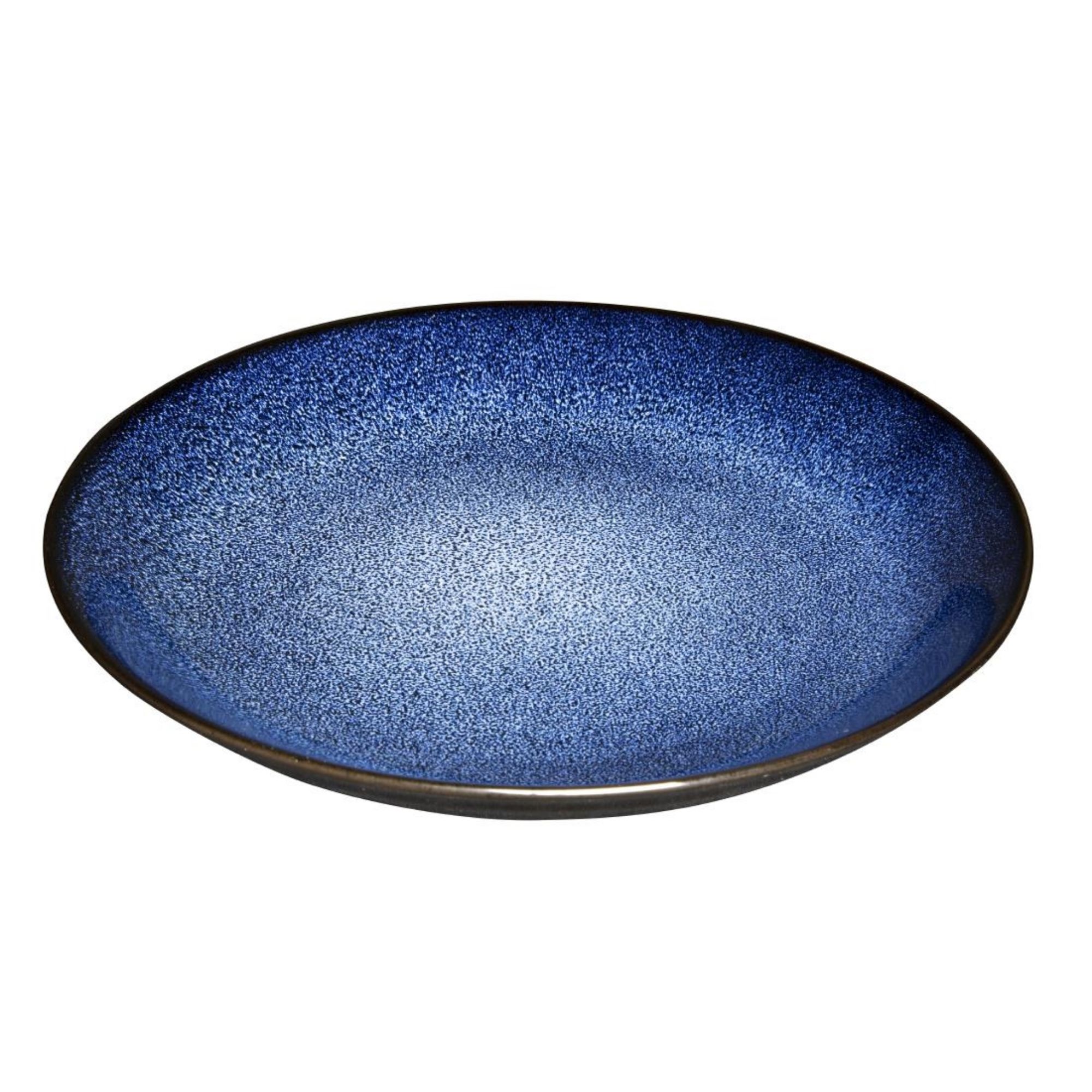 Picture of Olympia Luna Midnight Blue Coupe Plate 255mm (4 Pack) - DZ778