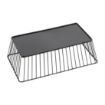 Picture of Olympia Wire Food Display Tray Rectangular Black 330x190x100mm - DP671