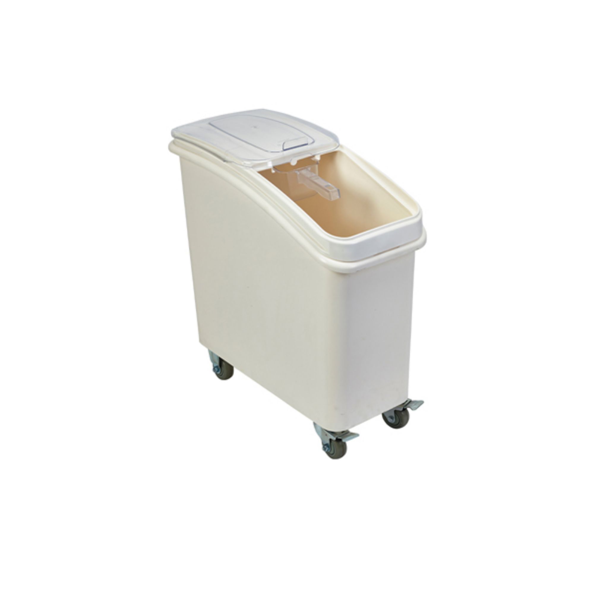 Picture of Polypropylene Mobile Ingredient Bin with Scoop 81 Litre - PPBIN81