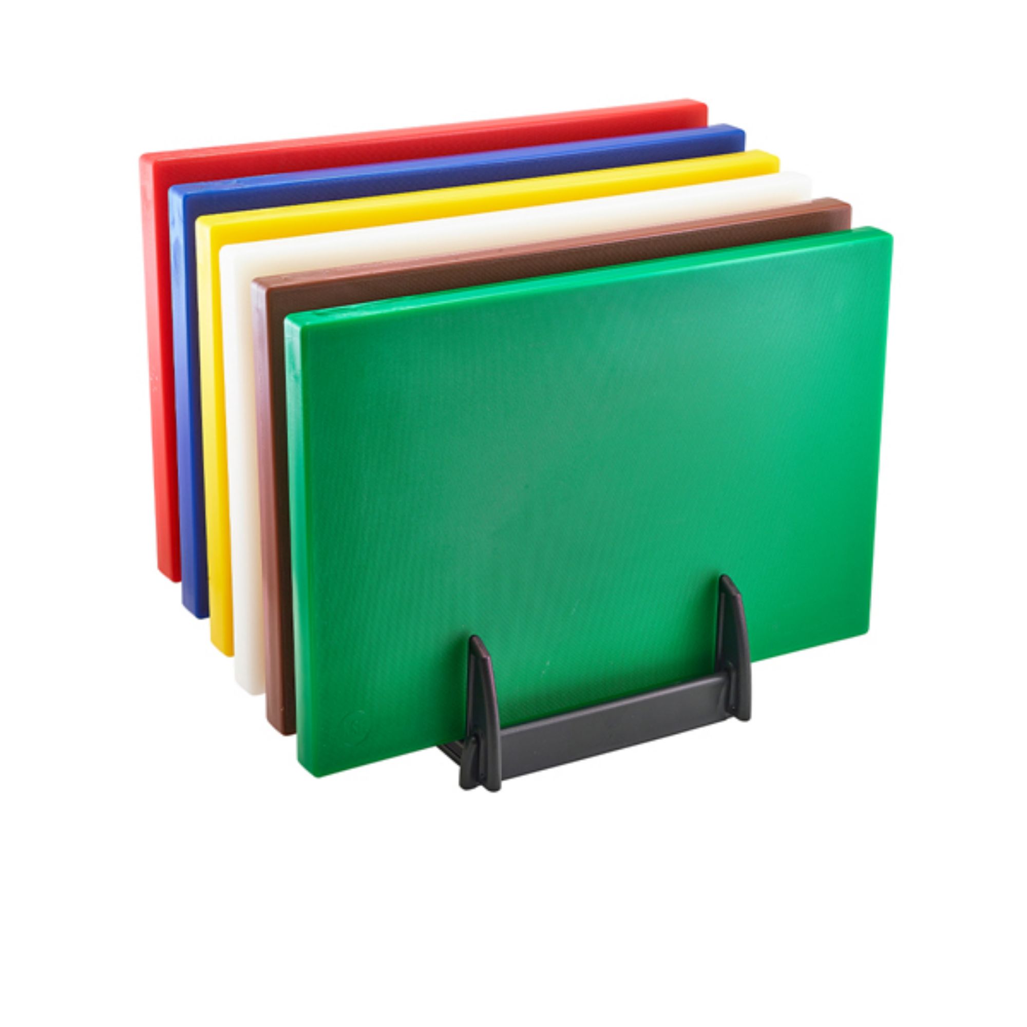 Picture of Low Density Chopping Board And Rack Set 18 x 12 x 1" - LDSETRCK1