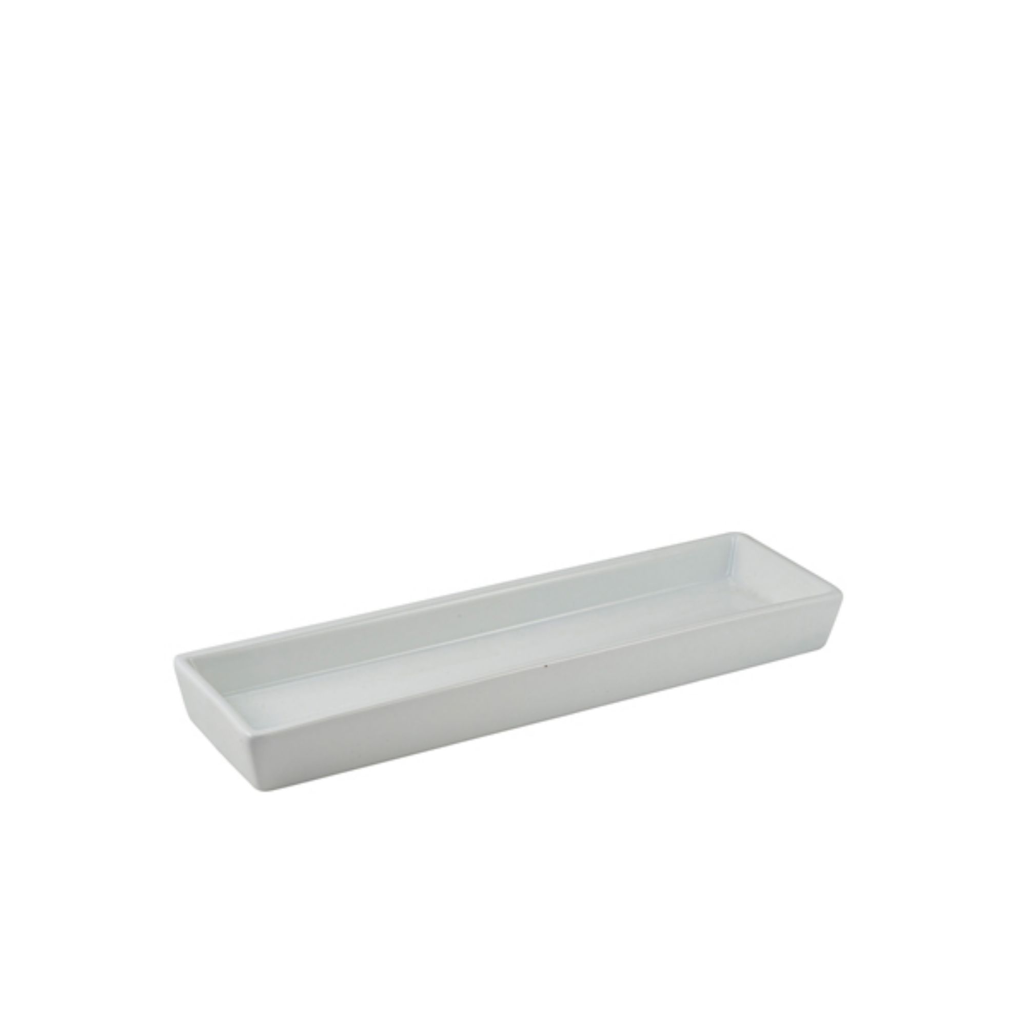 Picture of Genware Porcelain Rectangular Dish Holder 28 x 8cm/11 x 3.25" - 353028