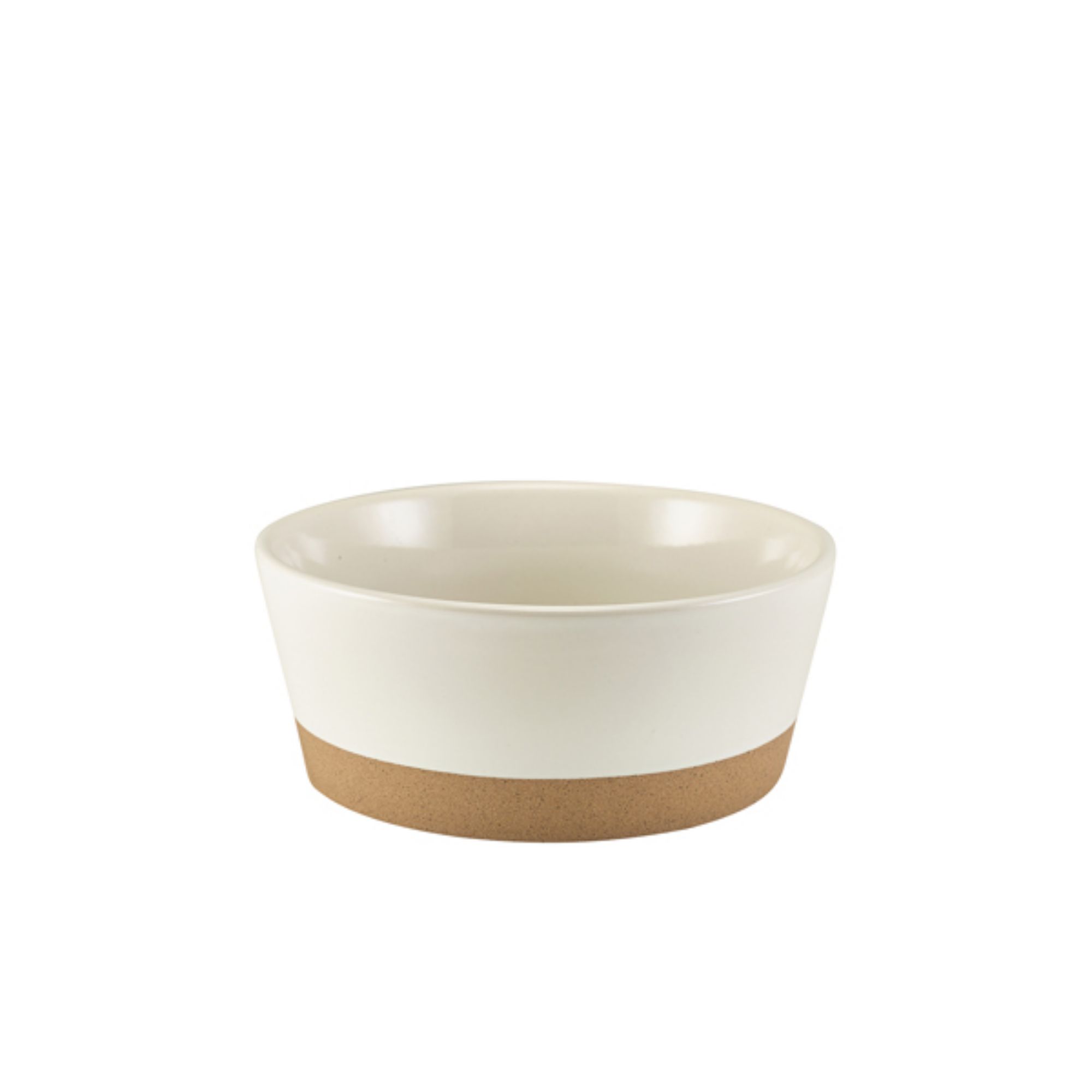 Picture of GenWare Kava White Stoneware Bowl 15.5cm - BW-KW15