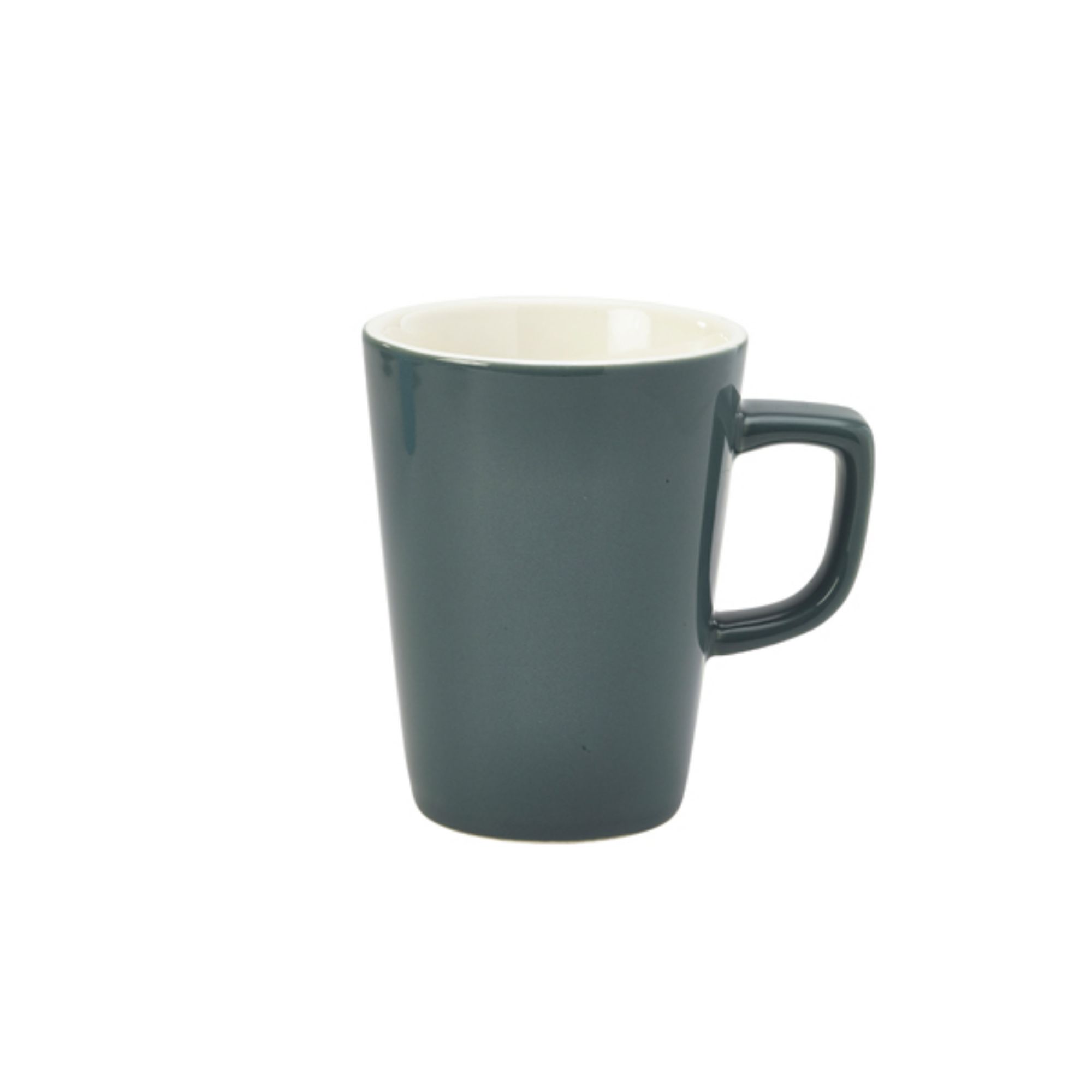 Picture of Genware Porcelain Grey Latte Mug 34cl/12oz - 322135G
