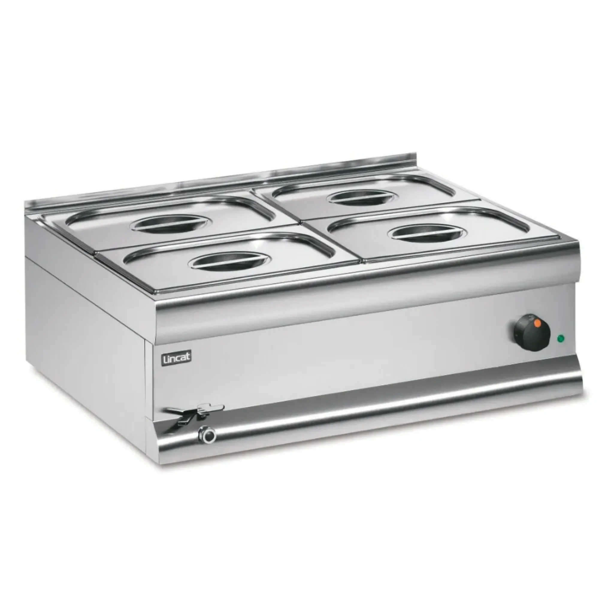 Picture of Lincat Silverlink 600 Electric Counter-top Bain Marie - Wet Heat - Gastronorms - Base + Dish Pack - W 750 mm - 2.0 kW - BM7XBW