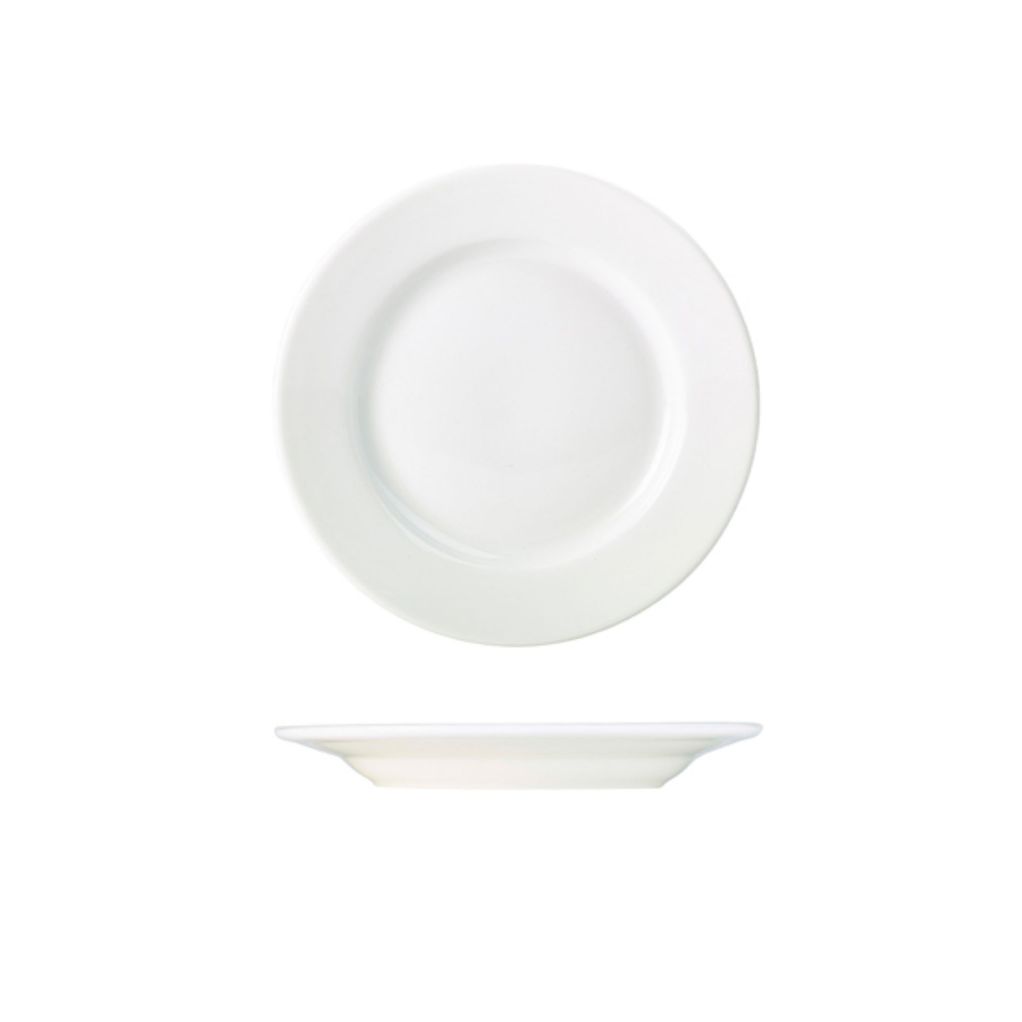 Picture of Genware Porcelain Classic Winged Plate 19cm/7.5" - 160619