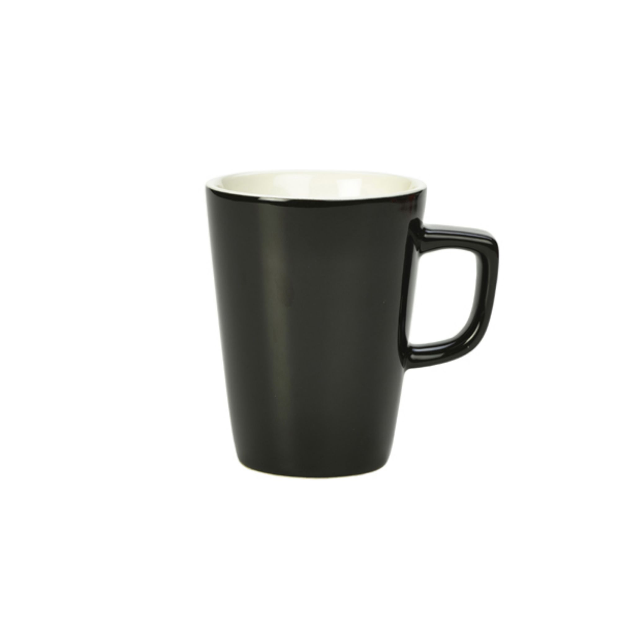 Picture of Genware Porcelain Black Latte Mug 34cl/12oz - 322135BK