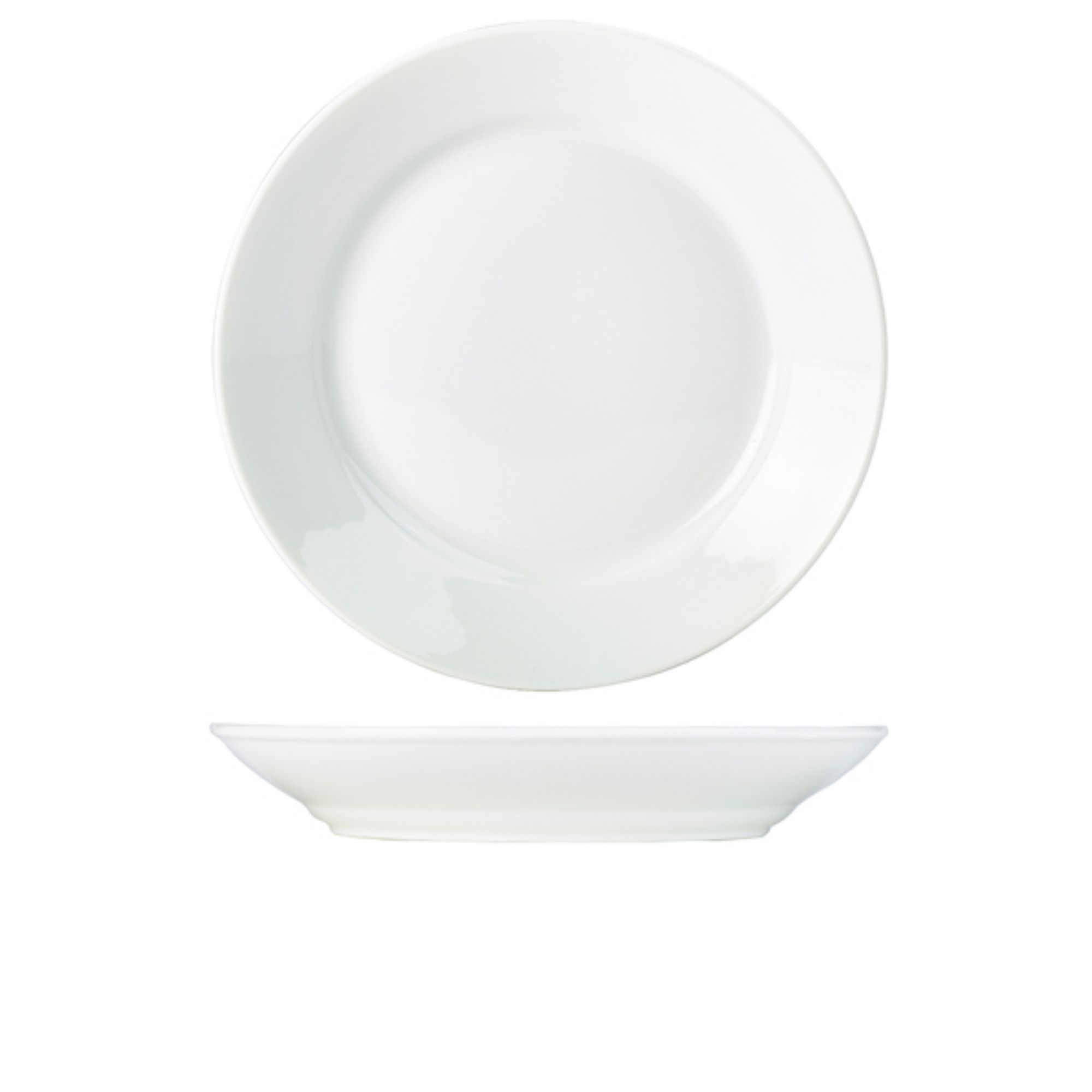 Picture of Genware Porcelain Deep Winged Plate 30cm/12" - 170130
