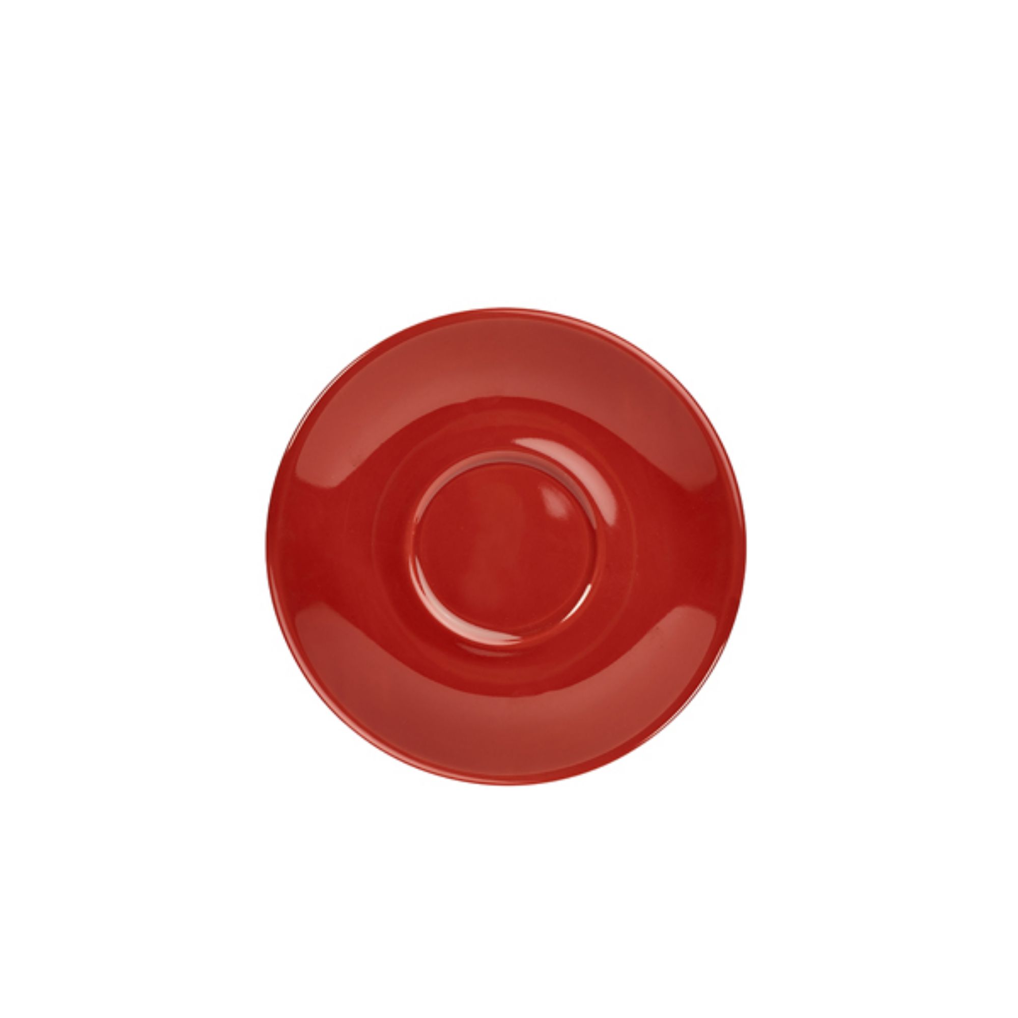 Picture of Genware Porcelain Red Saucer 16cm/6.25" - 182115R