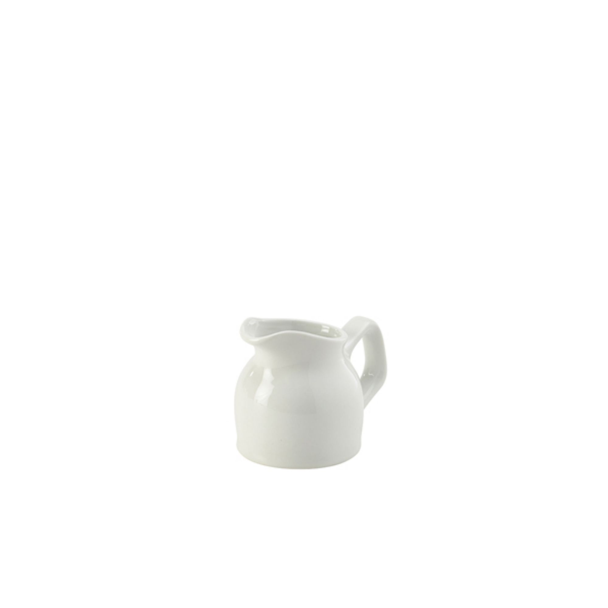 Picture of Genware Porcelain Jug 7cl/2.5oz - 372107