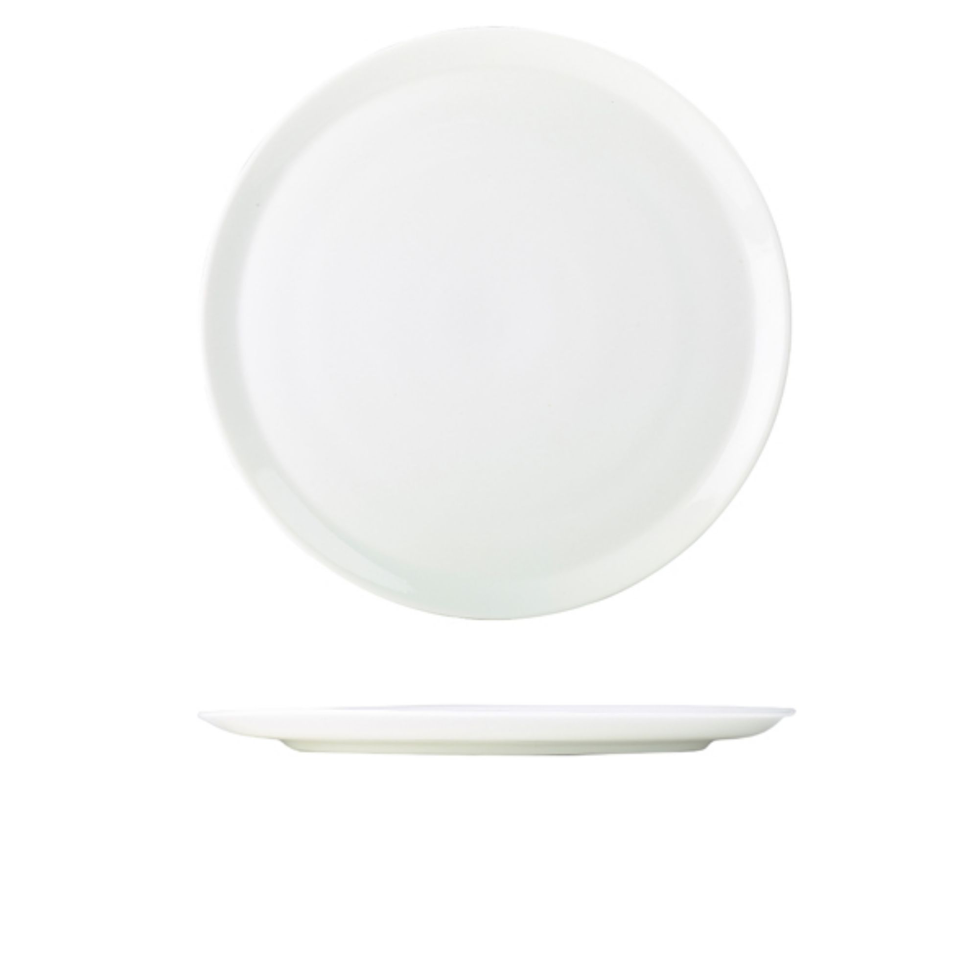 Picture of Genware Porcelain Pizza Plate 28cm/11" - 162928