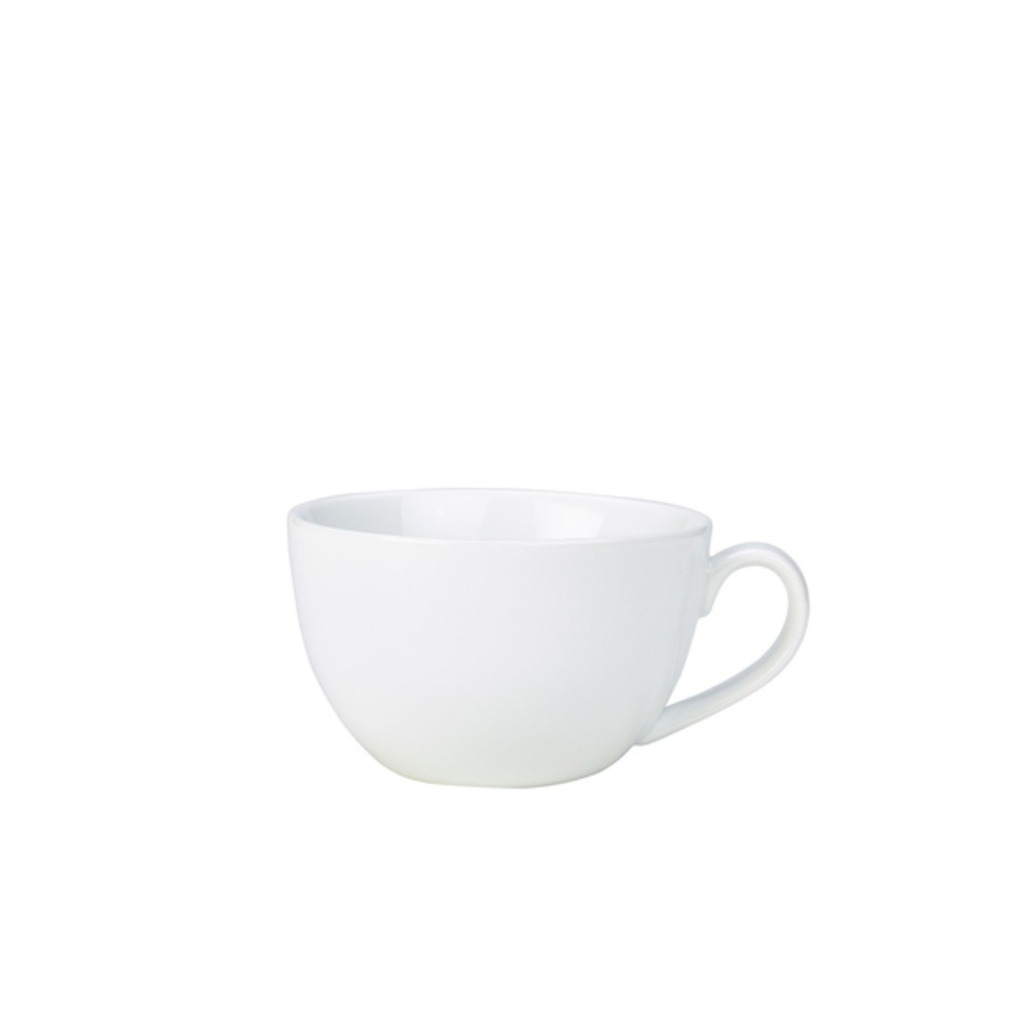Picture of Genware Porcelain Bowl Shaped Cup 25cl/8.75oz - 322125