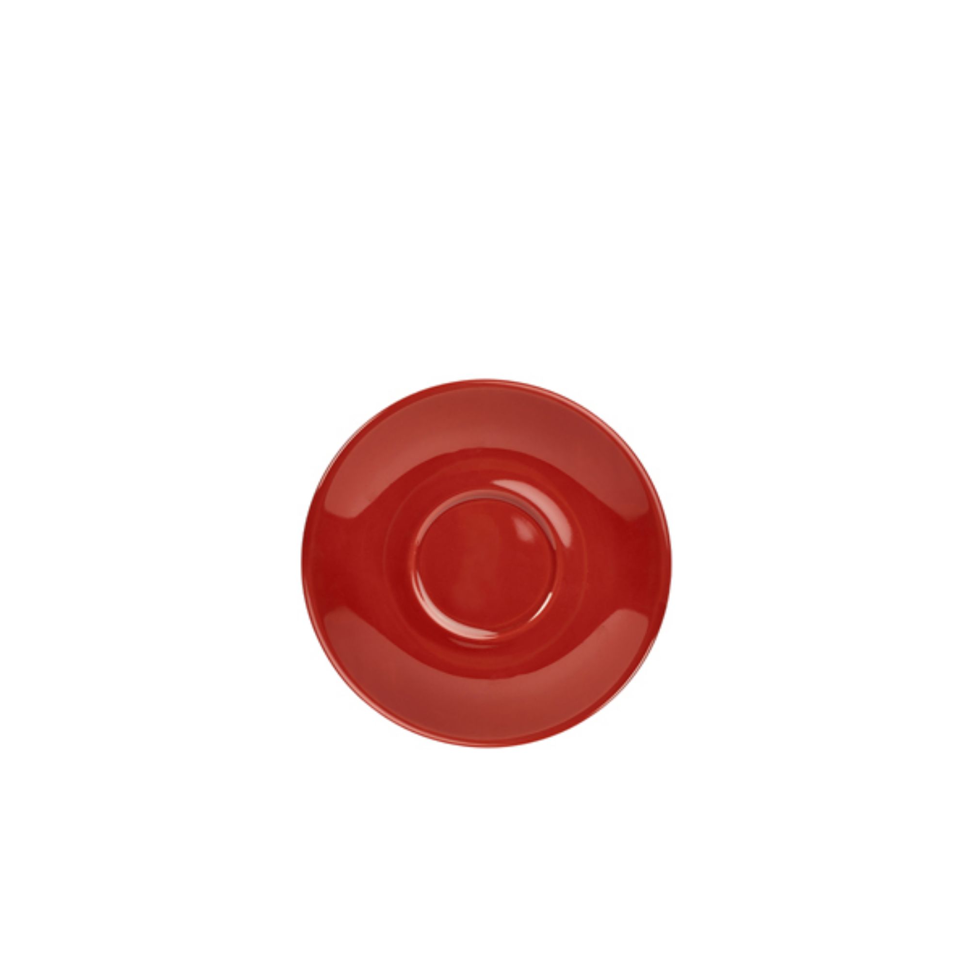 Picture of Genware Porcelain Red Saucer 12cm/4.75" - 182112R