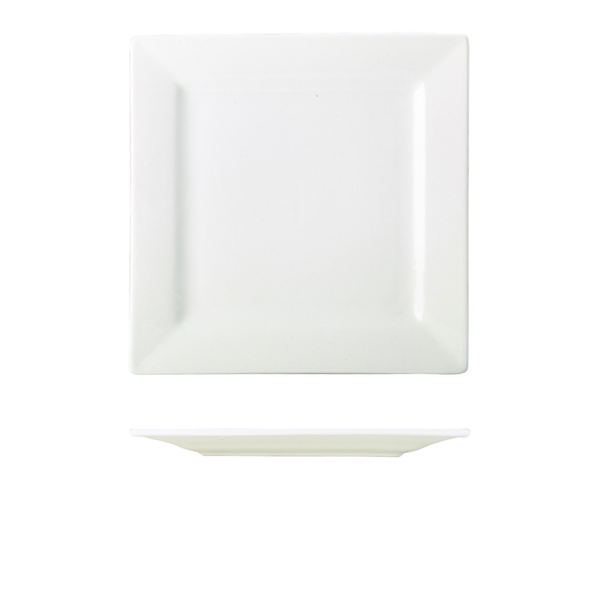 Picture of Genware Porcelain Square Plate 26cm/10.25" - 180626