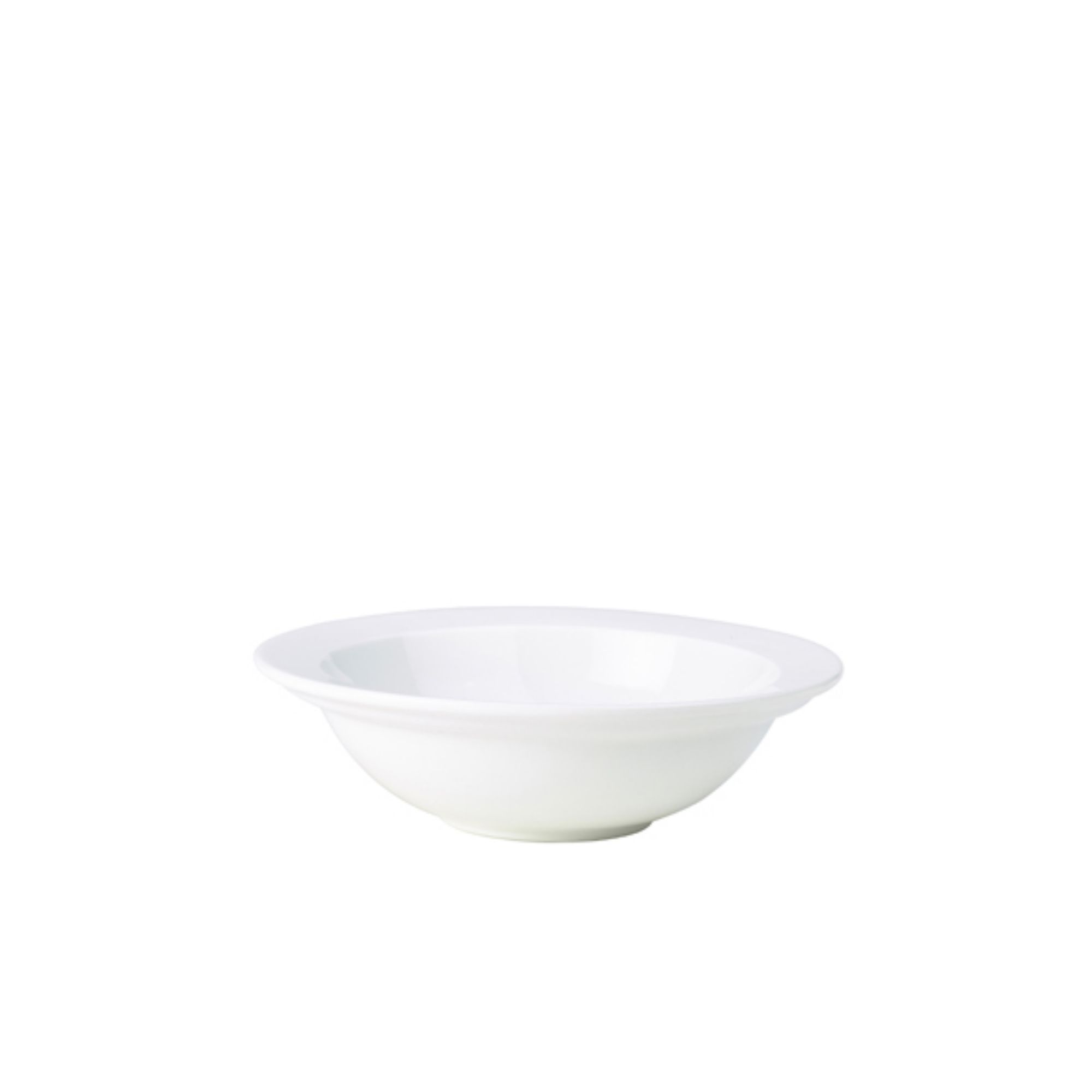 Picture of Genware Porcelain Rimmed Oatmeal Bowl 16cm/6.25" - 360616