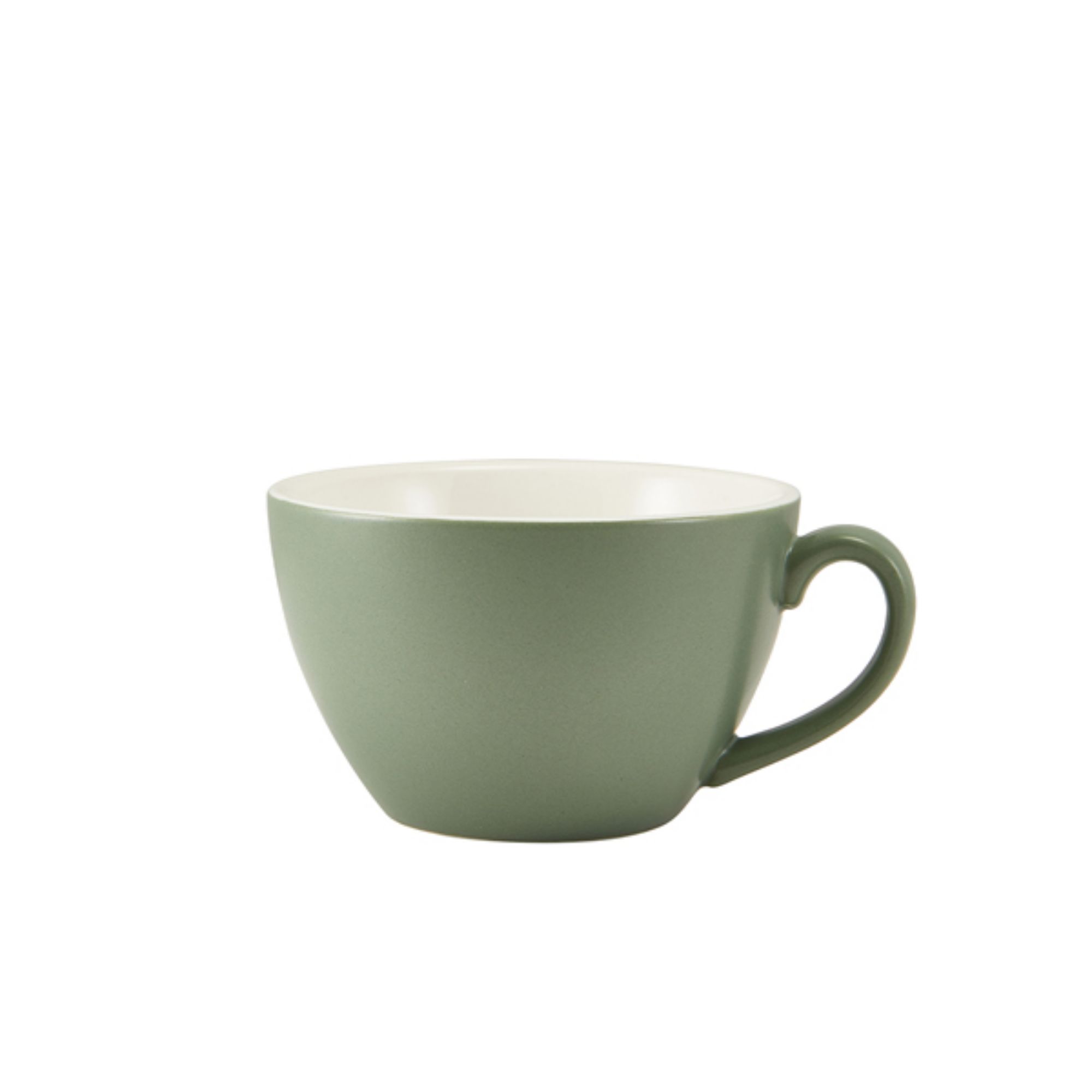Picture of GenWare Porcelain Matt Sage Bowl Shaped Cup 34cl/12oz - 322134MSG
