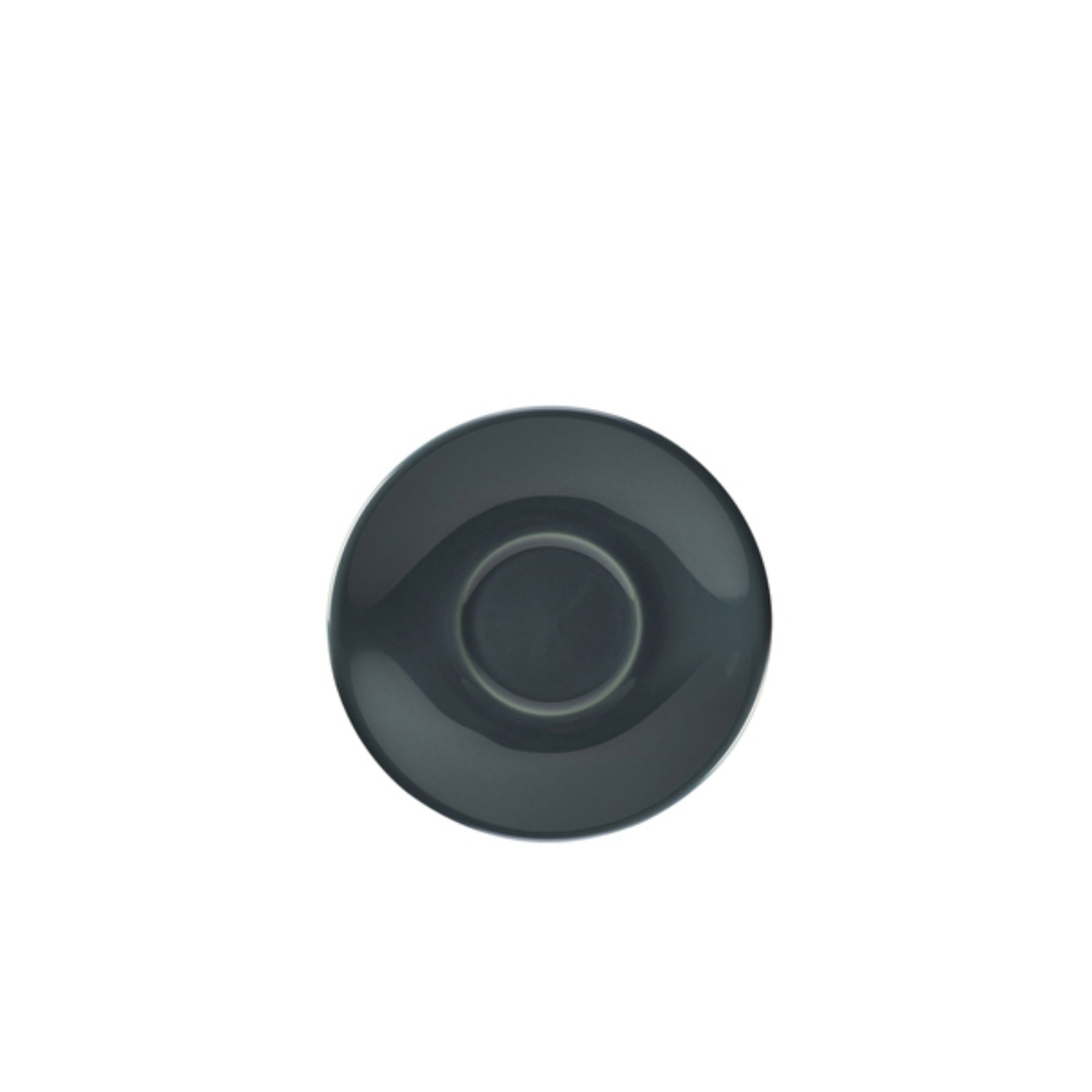 Picture of Genware Porcelain Grey Saucer 13.5cm/5.25" - 182113G