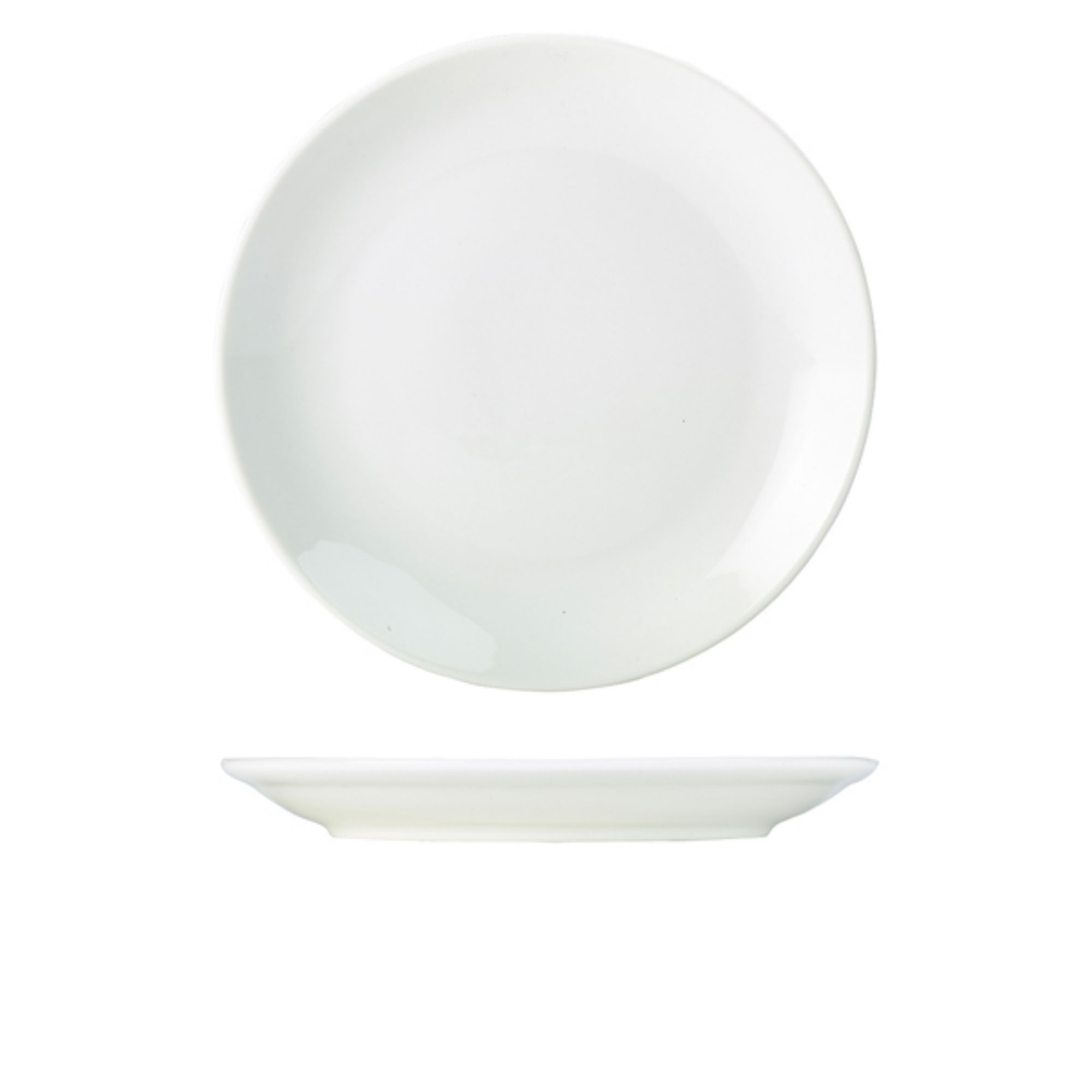 Picture of Genware Porcelain Coupe Plate 28cm/11" - 187628