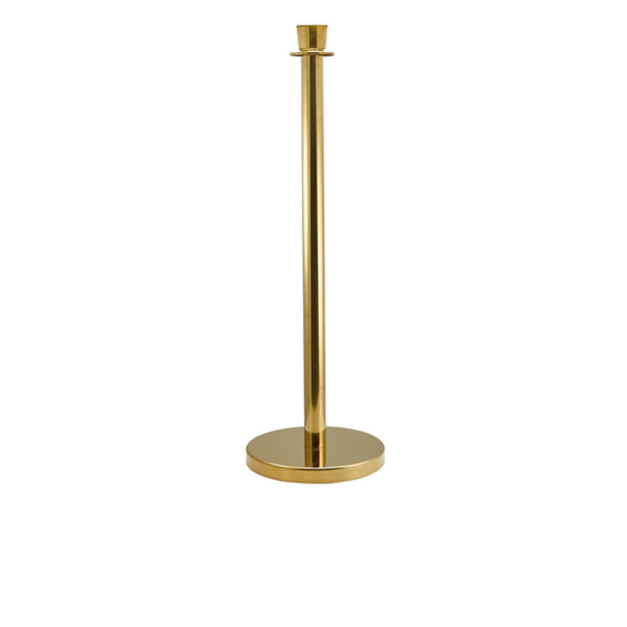 Picture of Genware Brass Plated Barrier Post - BP-RPEBP