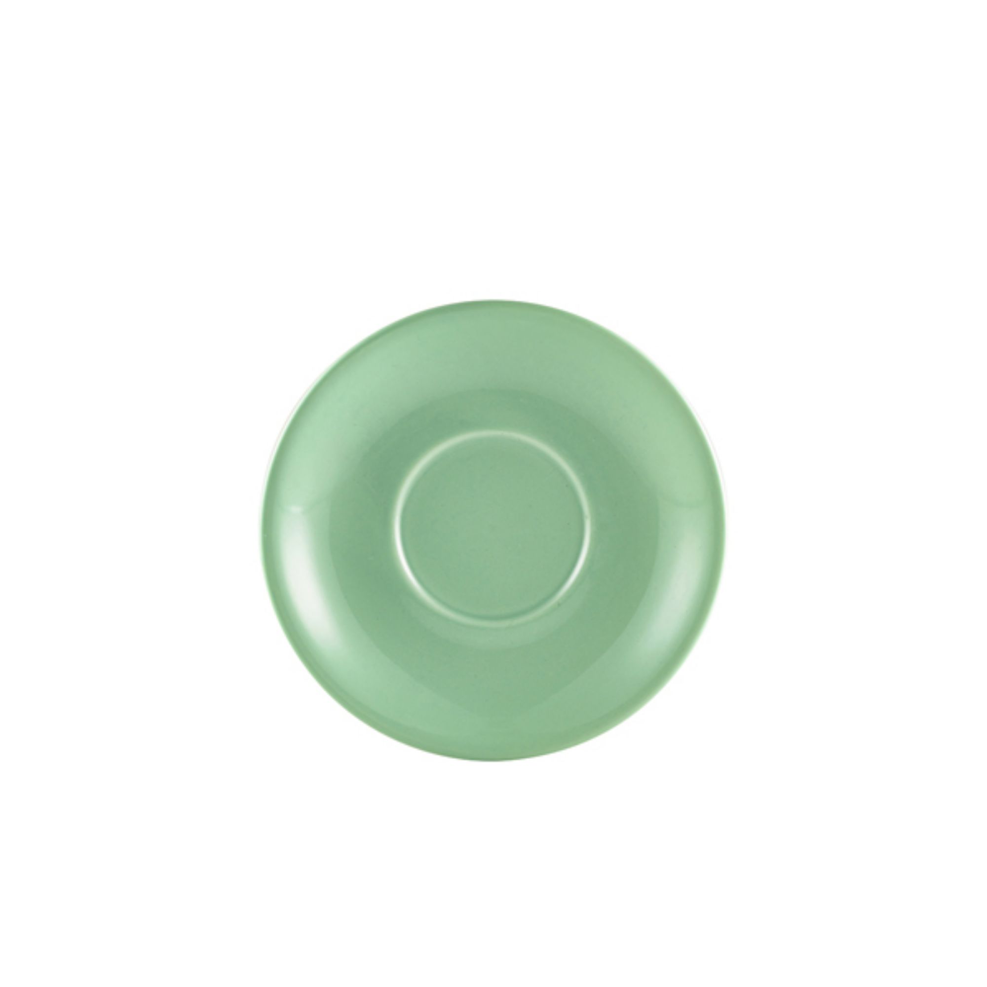 Picture of Genware Porcelain Green Saucer 16cm/6.25" - 182115GR