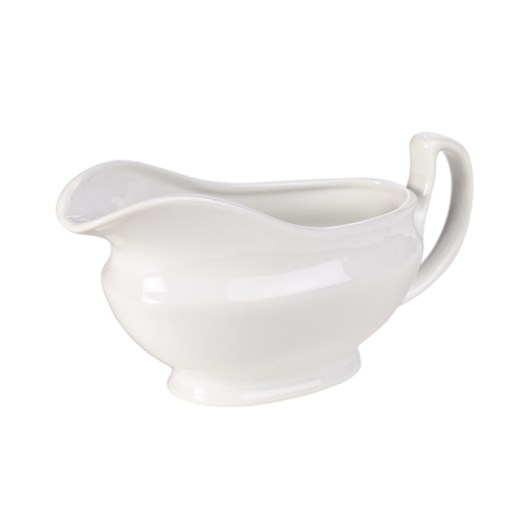 Picture of Genware Porcelain Sauce Boat 40cl/14oz - 308540